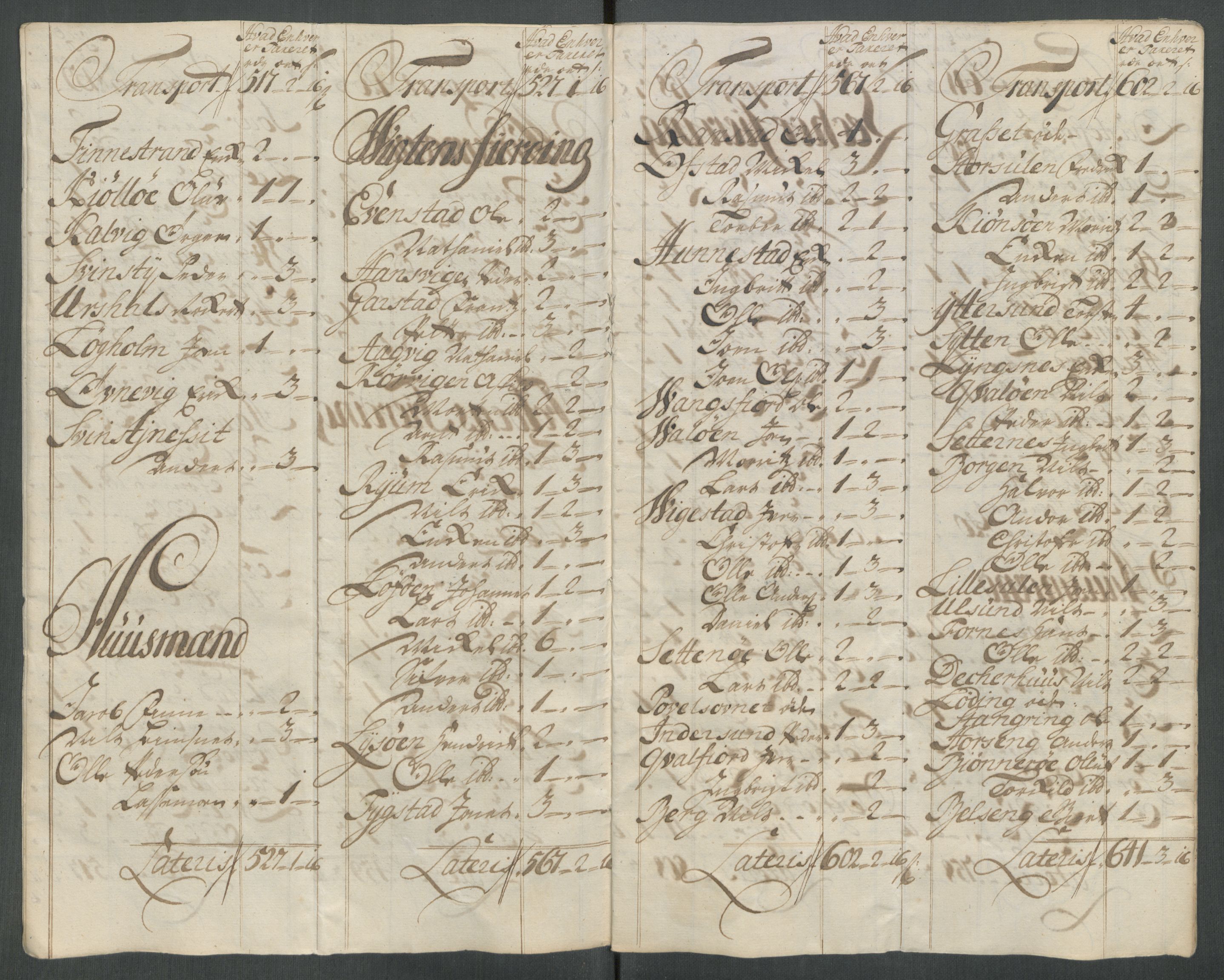 Rentekammeret inntil 1814, Reviderte regnskaper, Fogderegnskap, RA/EA-4092/R64/L4438: Fogderegnskap Namdal, 1717, s. 128