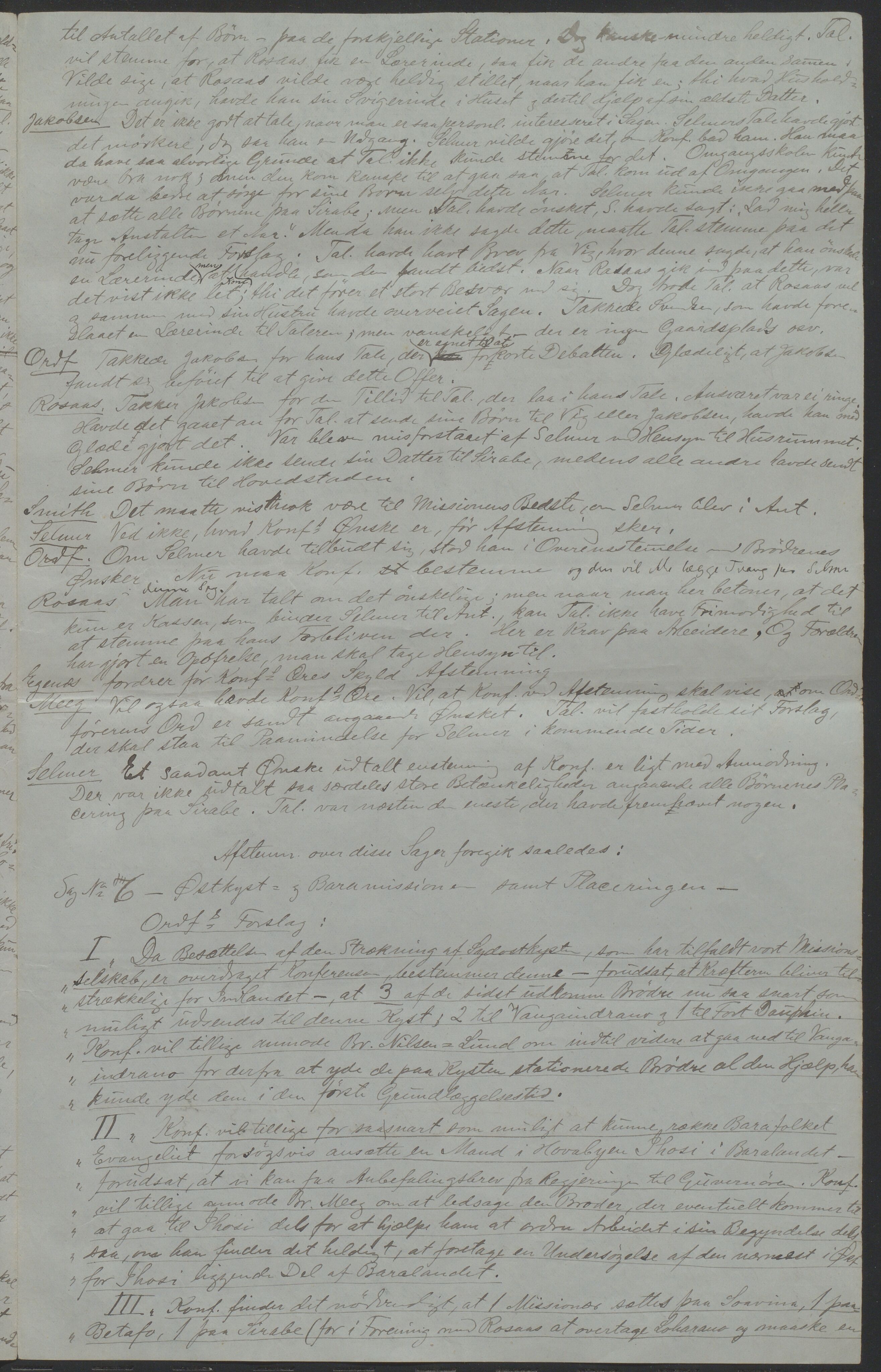 Det Norske Misjonsselskap - hovedadministrasjonen, VID/MA-A-1045/D/Da/Daa/L0037/0006: Konferansereferat og årsberetninger / Konferansereferat fra Madagaskar Innland., 1888