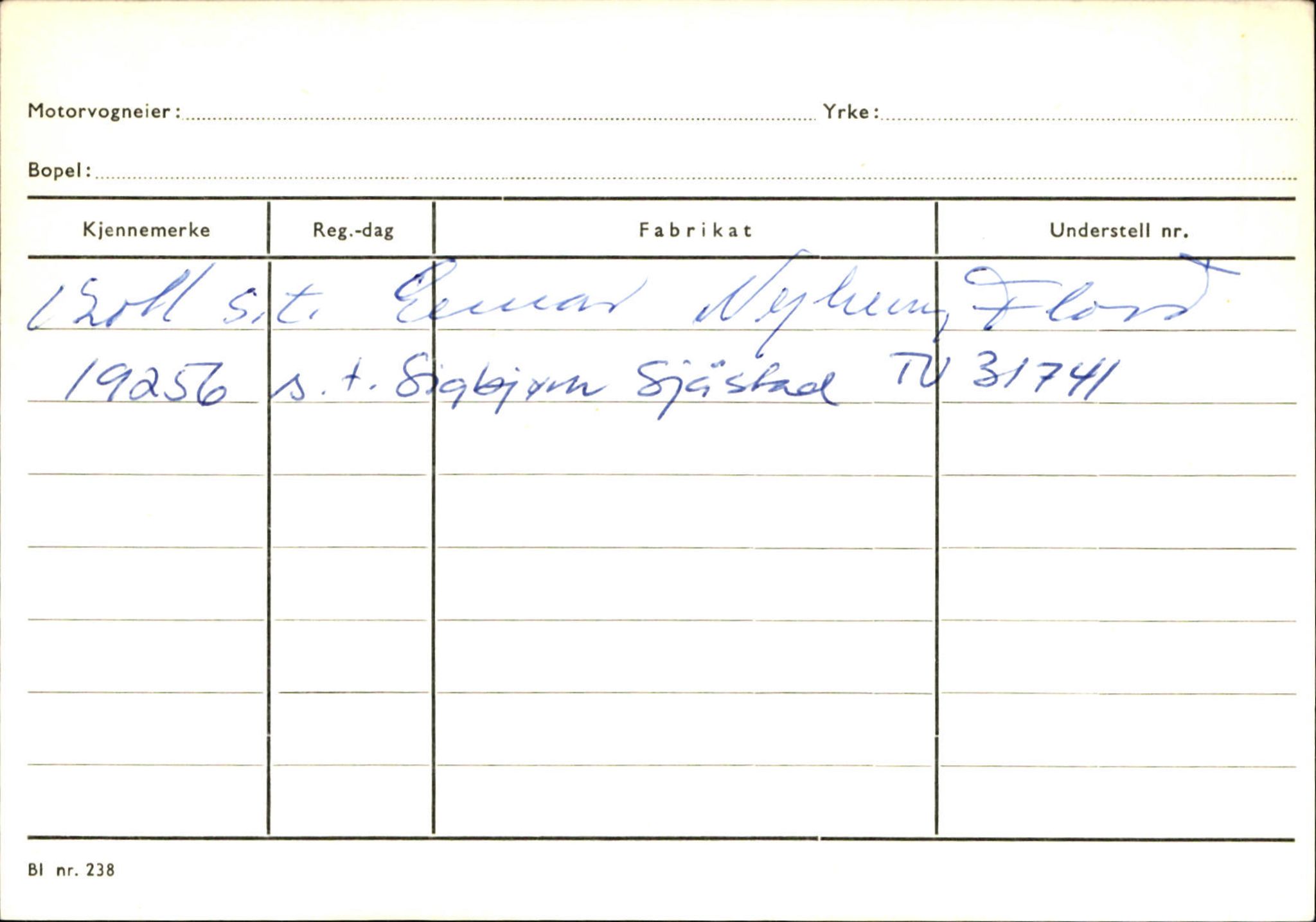 Statens vegvesen, Sogn og Fjordane vegkontor, AV/SAB-A-5301/4/F/L0125: Eigarregister Sogndal V-Å. Aurland A-Å. Fjaler A-N, 1945-1975, s. 1717