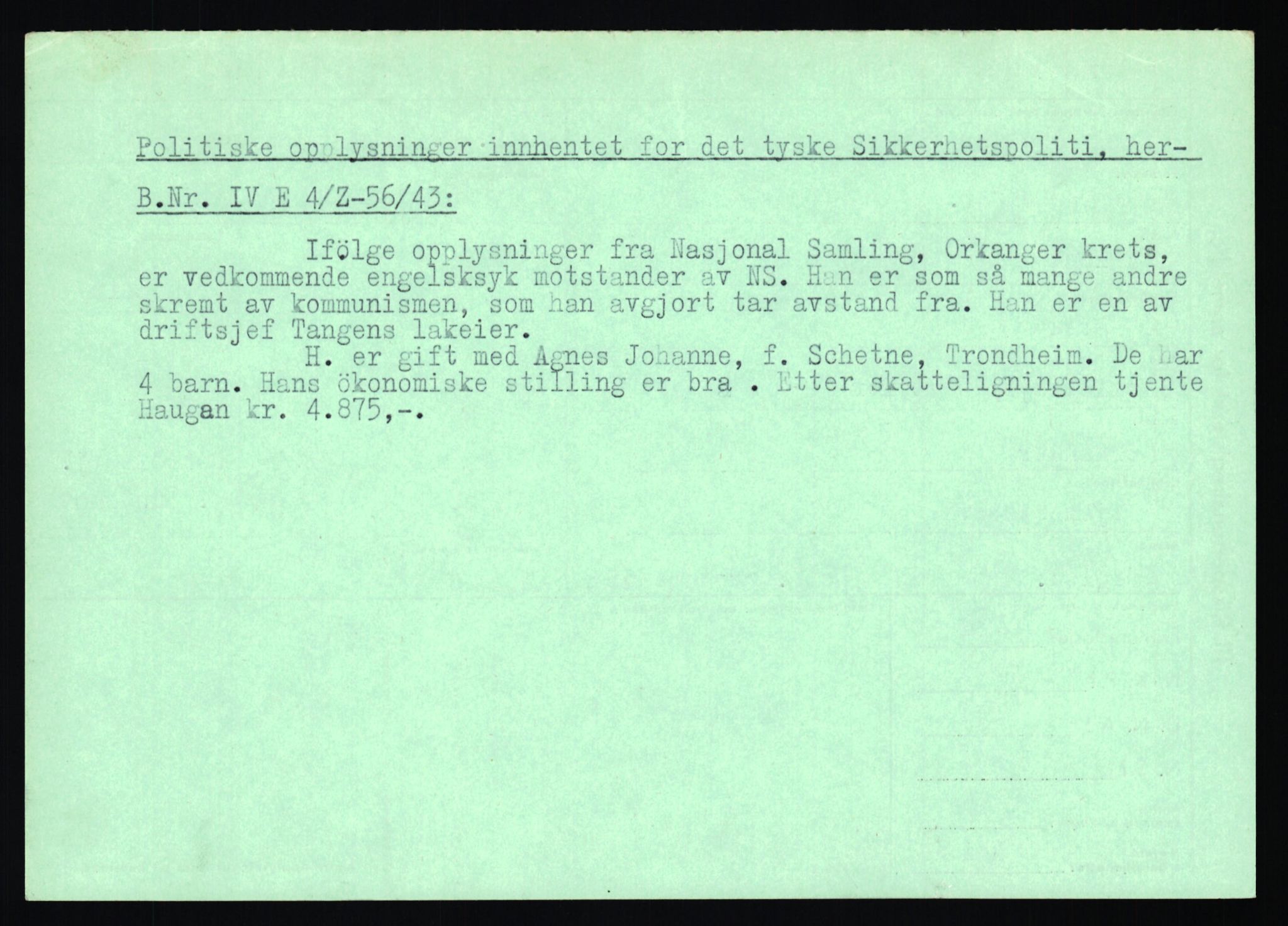 Statspolitiet - Hovedkontoret / Osloavdelingen, AV/RA-S-1329/C/Ca/L0006: Hanche - Hokstvedt, 1943-1945, s. 2210