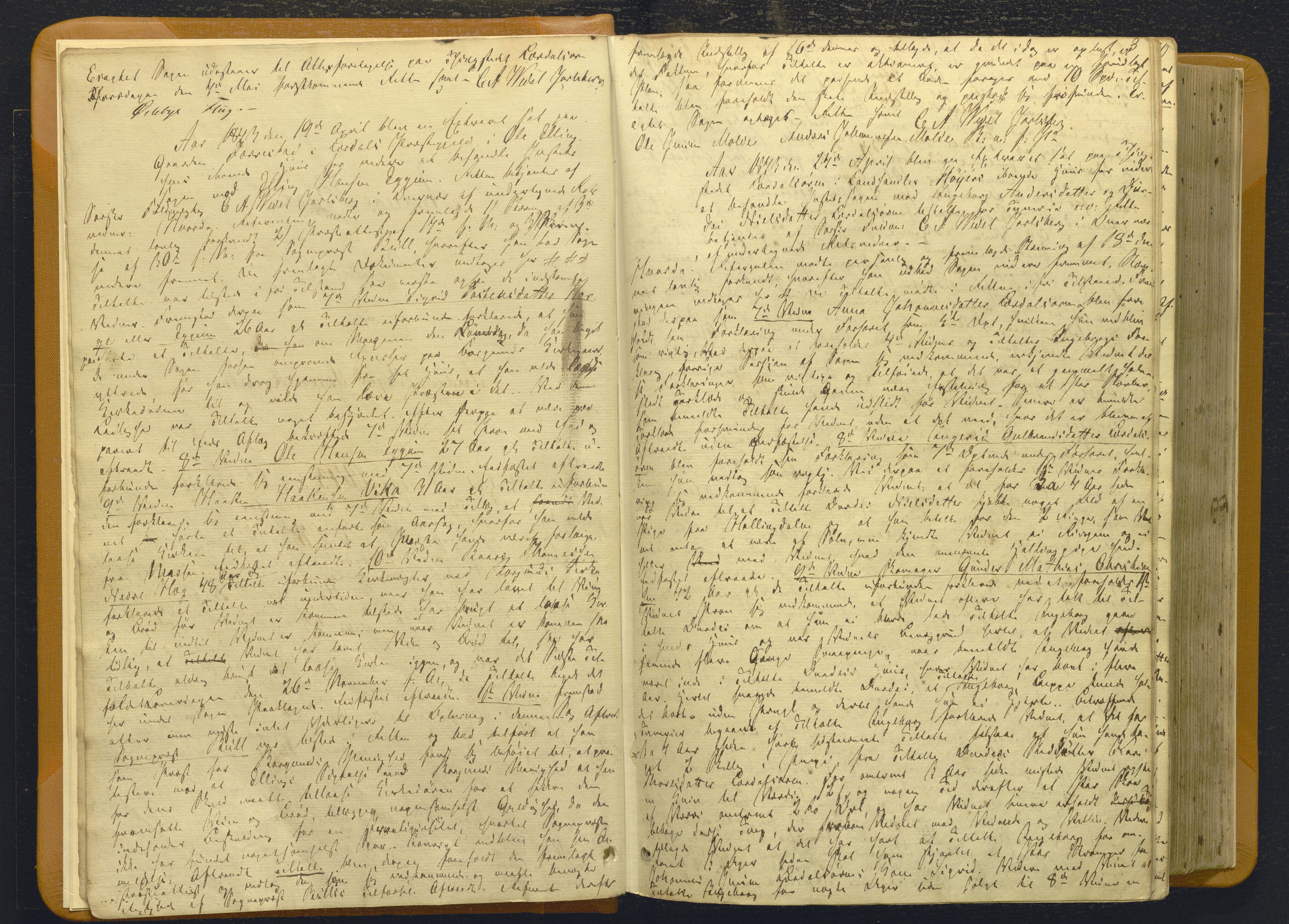 Indre Sogn tingrett, AV/SAB-A-3301/1/F/Fb/Fbc/L0007: Offentlege saker, Ba 7, 1843-1849, s. 2b-3a