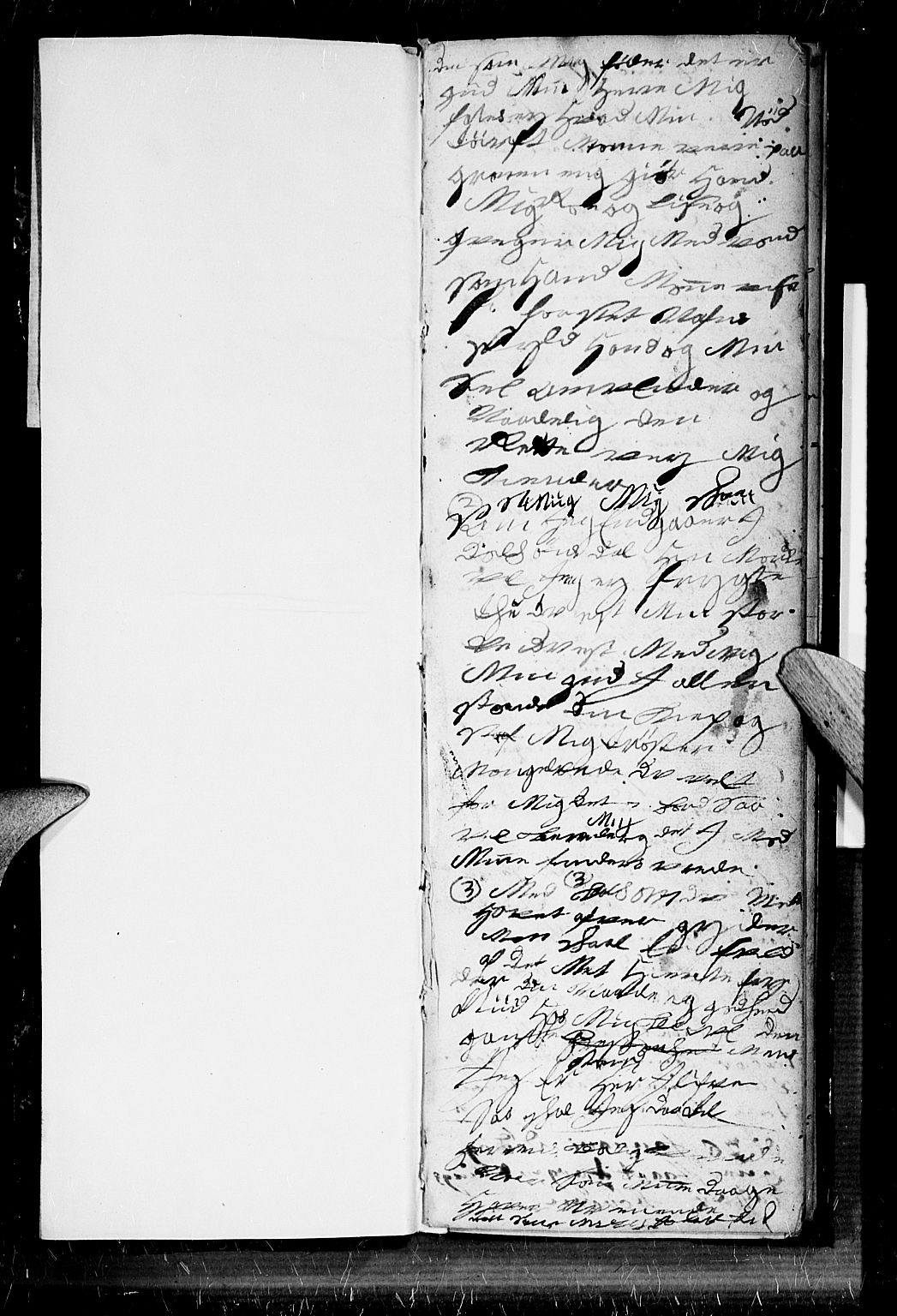 Dypvåg sokneprestkontor, AV/SAK-1111-0007/F/Fb/Fba/L0004: Klokkerbok nr. B 4, 1725-1728, s. 1
