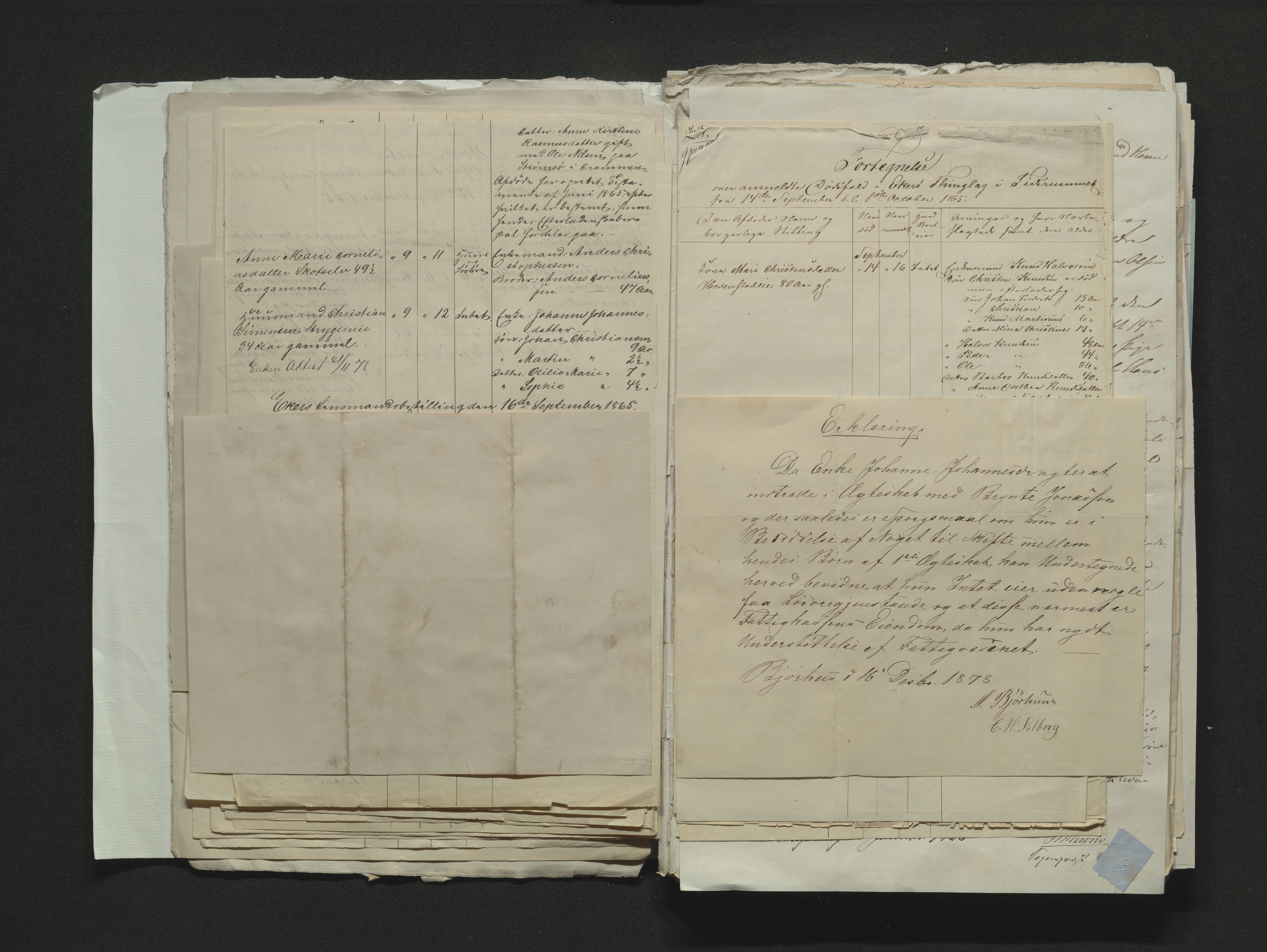 Eiker, Modum og Sigdal sorenskriveri, AV/SAKO-A-123/H/Ha/Hab/L0011: Dødsfallsmeldinger, 1862-1865, s. 550