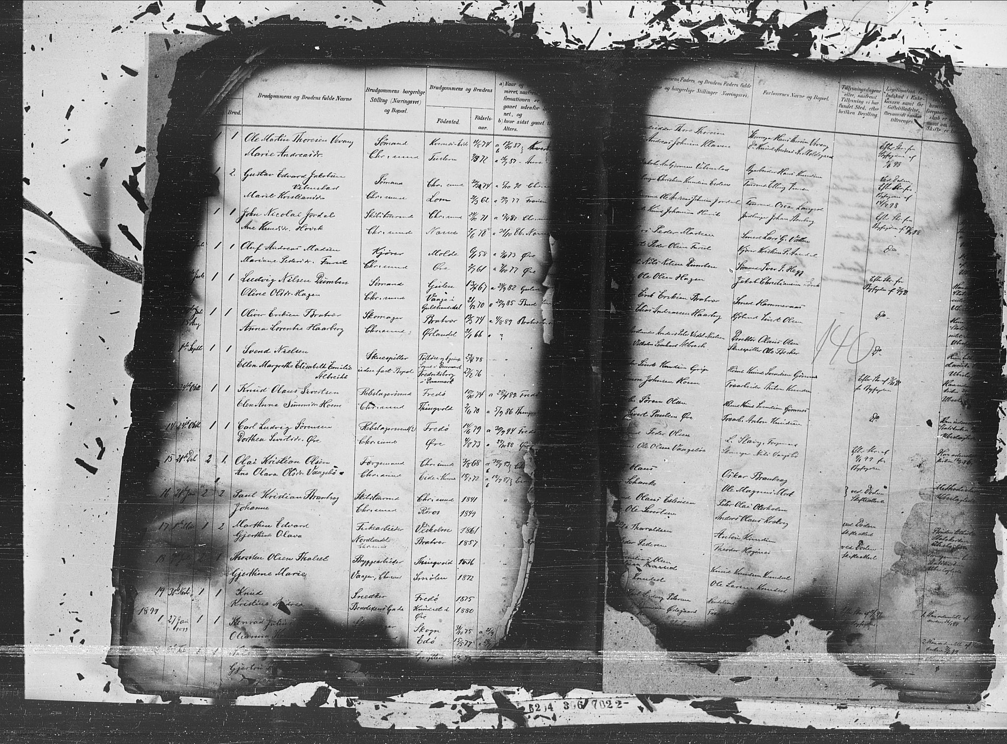 Ministerialprotokoller, klokkerbøker og fødselsregistre - Møre og Romsdal, AV/SAT-A-1454/572/L0854: Ministerialbok nr. 572A17, 1880-1905, s. 140