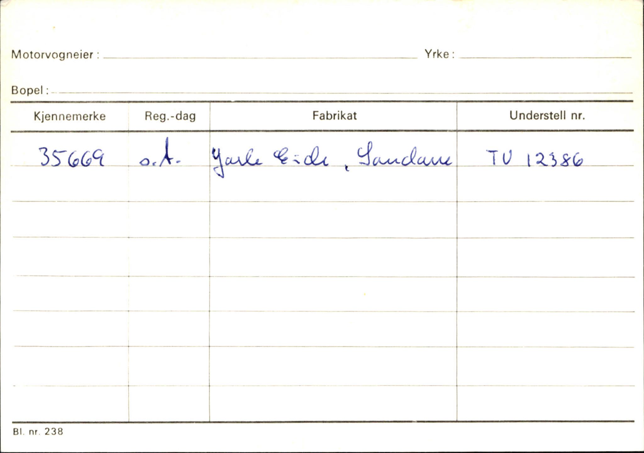 Statens vegvesen, Sogn og Fjordane vegkontor, SAB/A-5301/4/F/L0132: Eigarregister Askvoll A-Å. Balestrand A-Å, 1945-1975, s. 2550