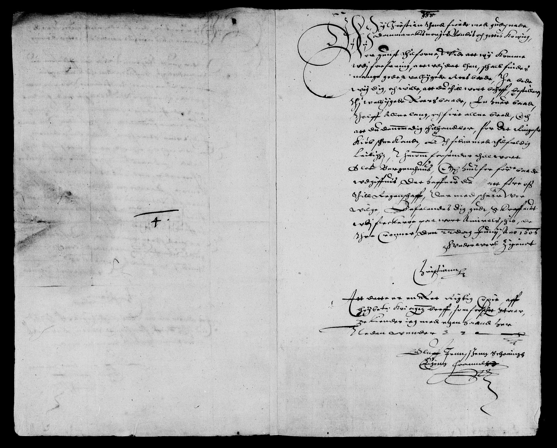 Rentekammeret inntil 1814, Reviderte regnskaper, Lensregnskaper, AV/RA-EA-5023/R/Rb/Rbw/L0004: Trondheim len, 1603-1608