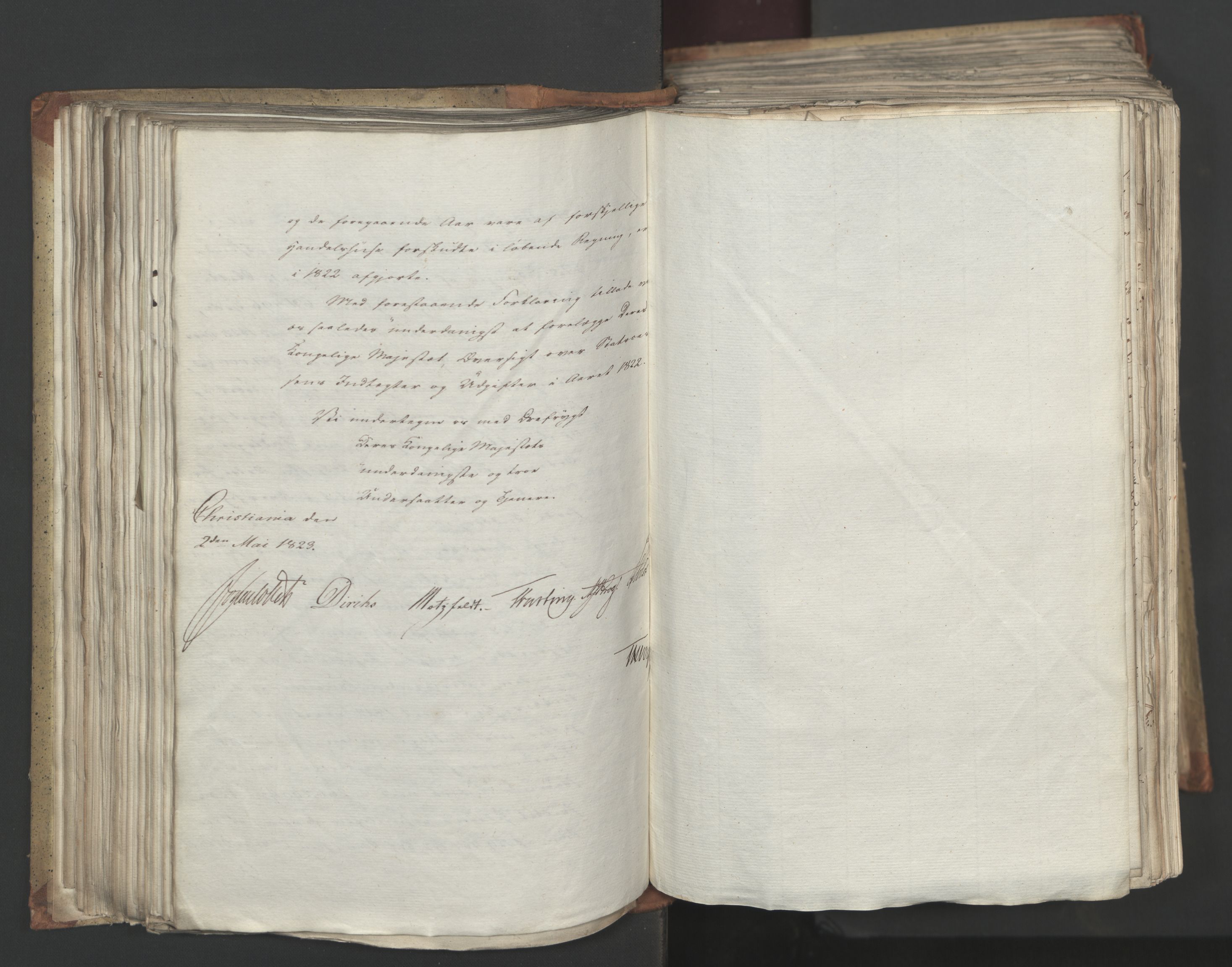 Statsrådsavdelingen i Stockholm, AV/RA-S-1003/D/Da/L0034: Regjeringsinnstillinger nr. 275-540, 1823, s. 206