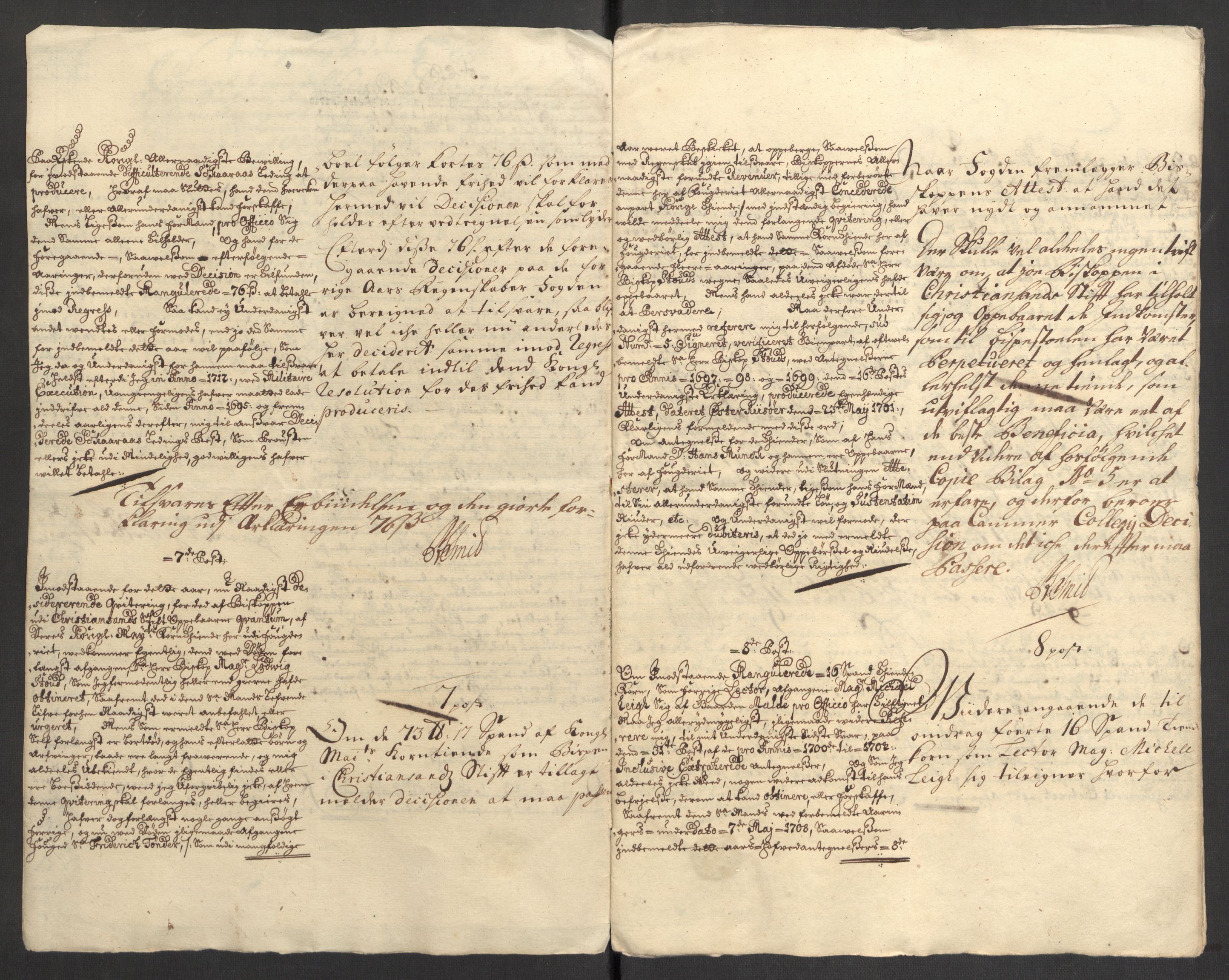 Rentekammeret inntil 1814, Reviderte regnskaper, Fogderegnskap, AV/RA-EA-4092/R46/L2733: Fogderegnskap Jæren og Dalane, 1705-1708, s. 108