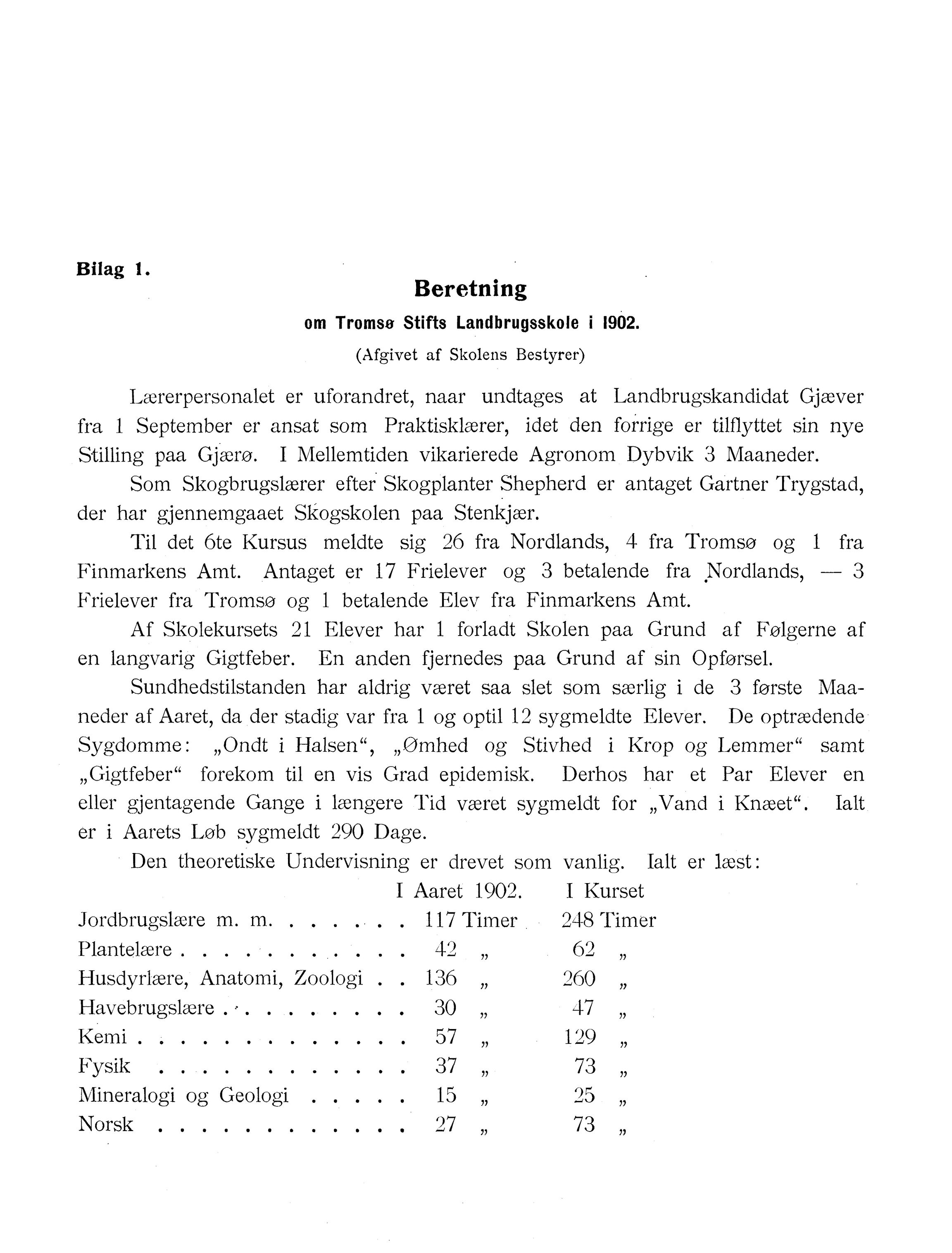 Nordland Fylkeskommune. Fylkestinget, AIN/NFK-17/176/A/Ac/L0026: Fylkestingsforhandlinger 1903, 1903