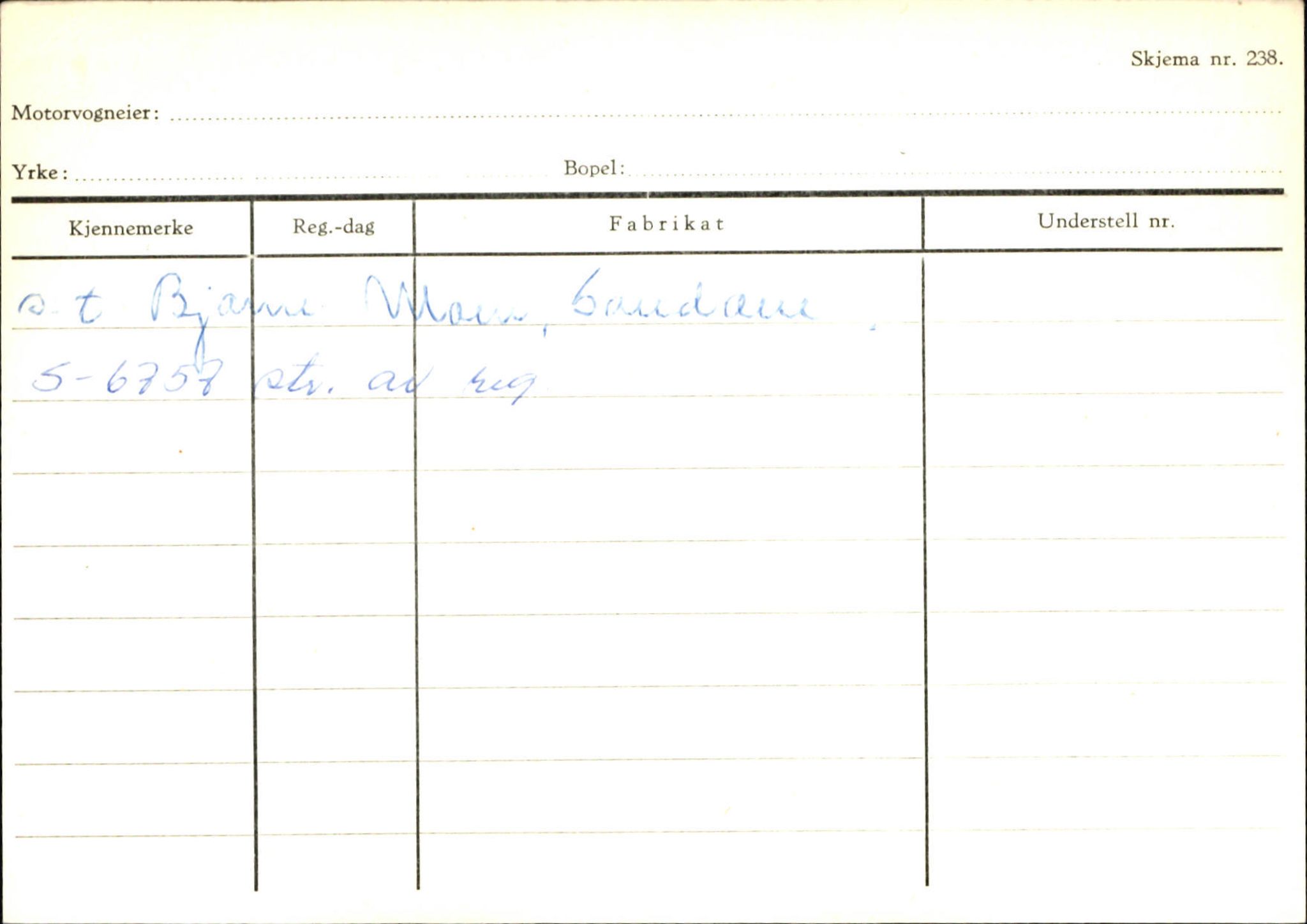 Statens vegvesen, Sogn og Fjordane vegkontor, SAB/A-5301/4/F/L0131: Eigarregister Høyanger P-Å. Stryn S-Å, 1945-1975, s. 2051