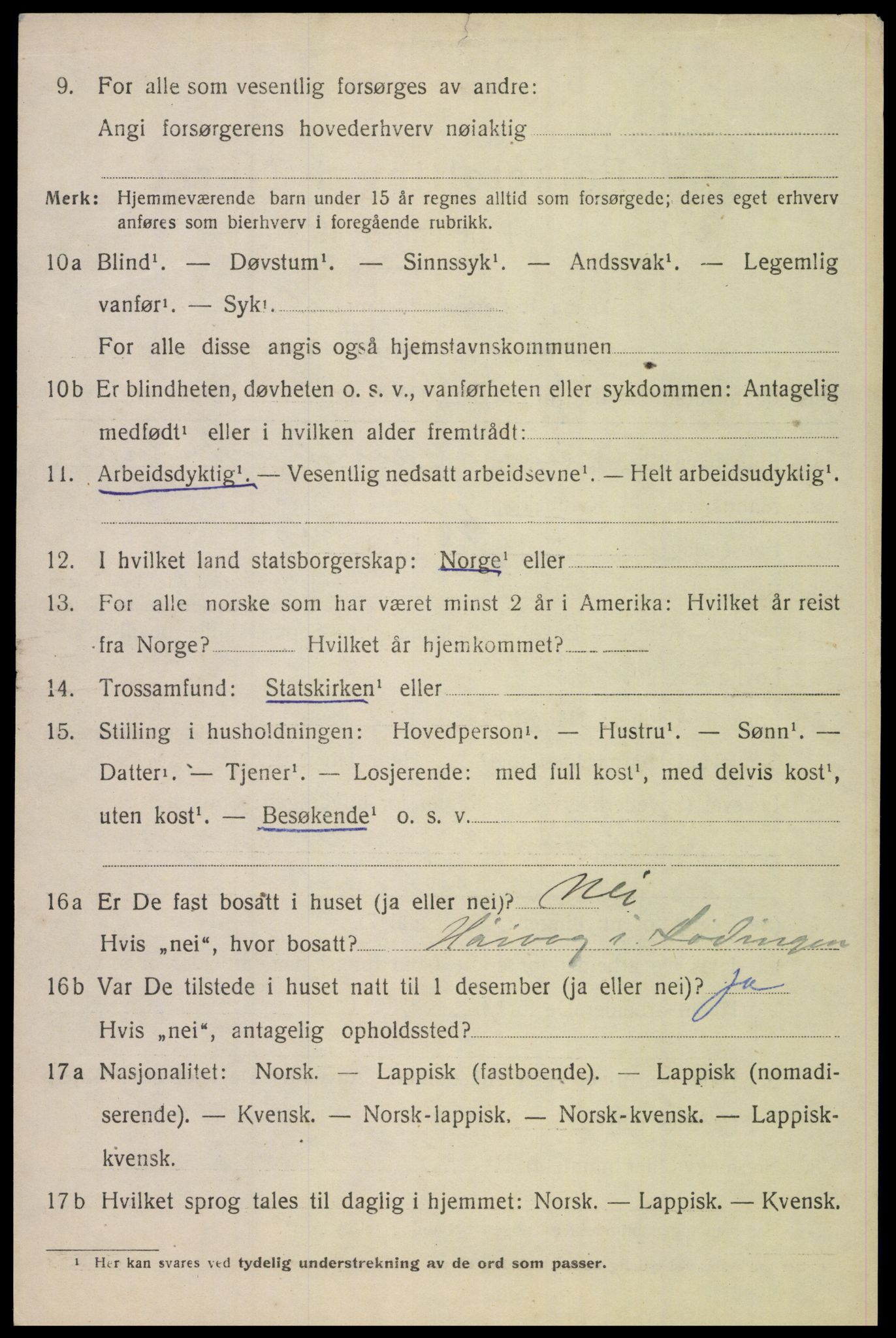SAT, Folketelling 1920 for 1851 Lødingen herred, 1920, s. 2008