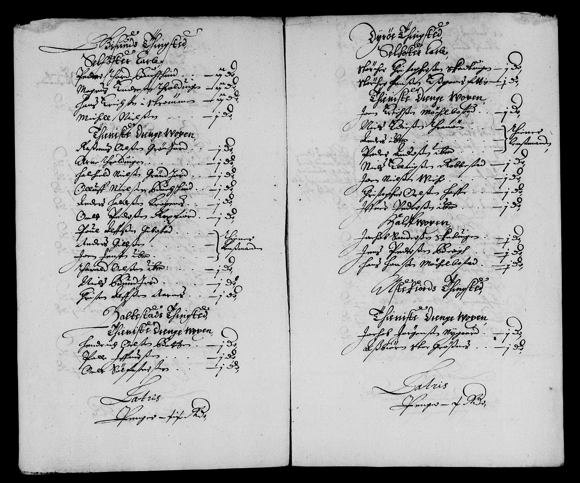 Rentekammeret inntil 1814, Reviderte regnskaper, Lensregnskaper, AV/RA-EA-5023/R/Rb/Rbz/L0041: Nordlandenes len, 1664-1667