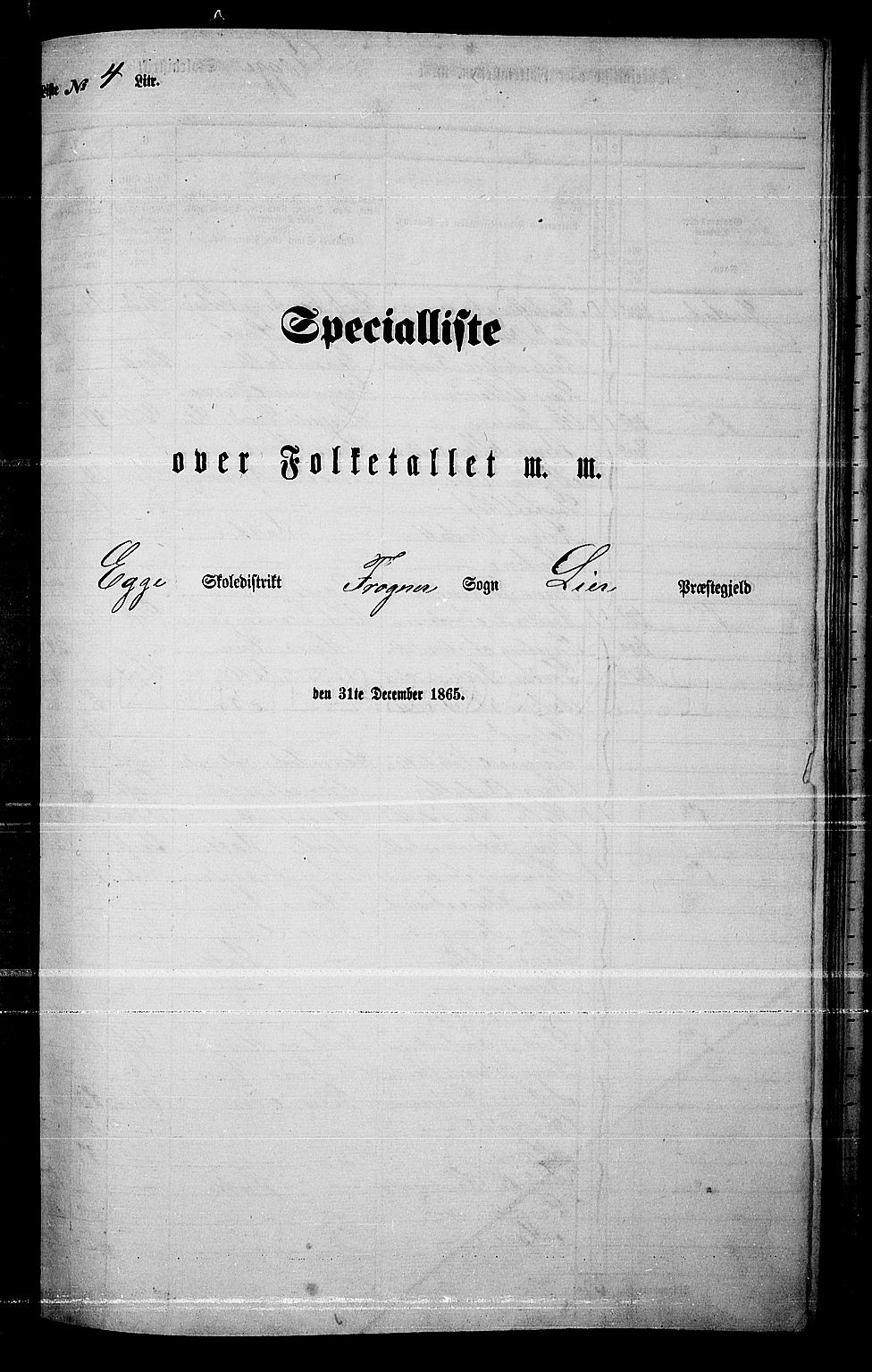 RA, Folketelling 1865 for 0626P Lier prestegjeld, 1865, s. 82