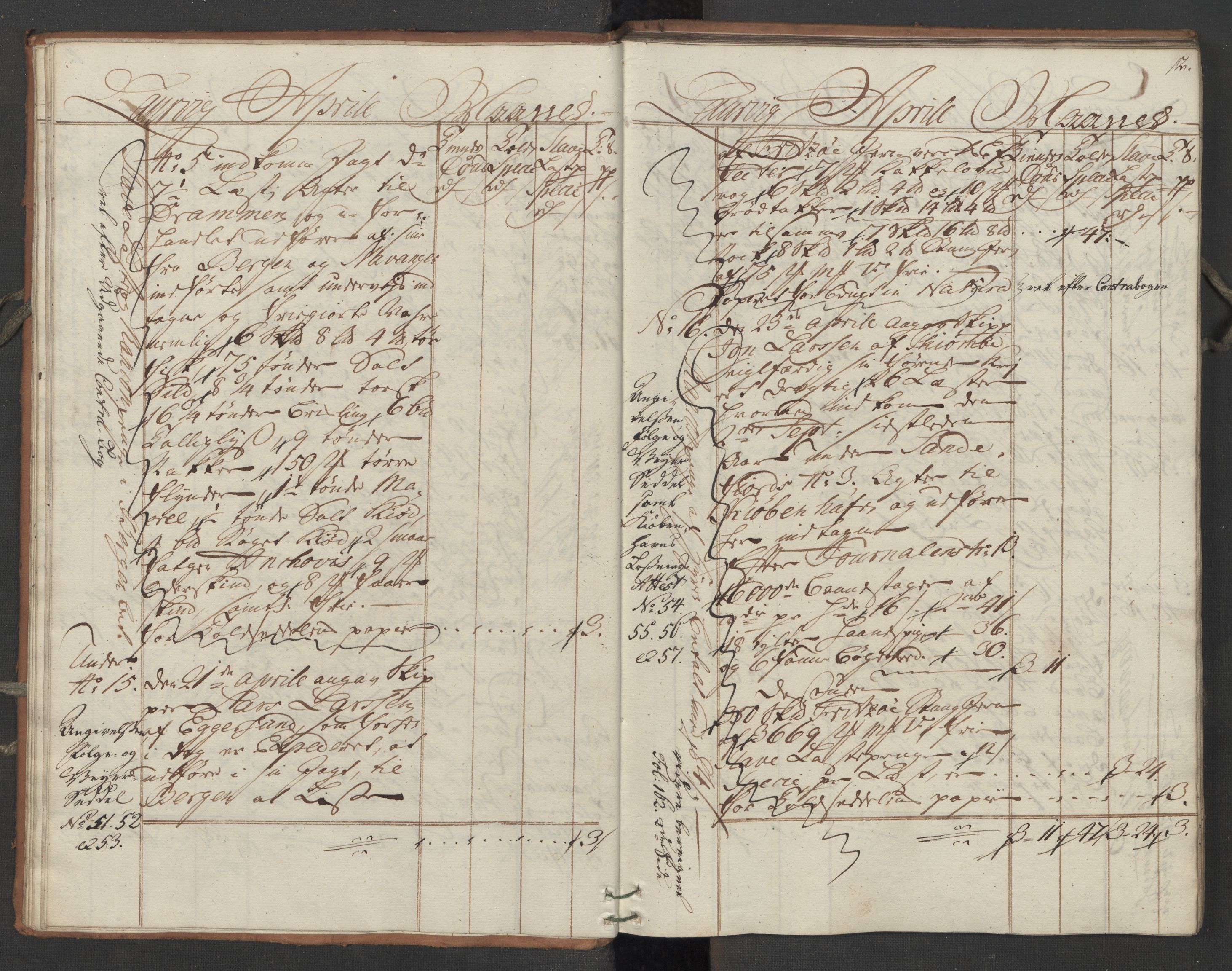 Generaltollkammeret, tollregnskaper, AV/RA-EA-5490/R11/L0039/0001: Tollregnskaper Larvik og Sandefjord / Utgående hovedtollbok, 1762, s. 11b-12a