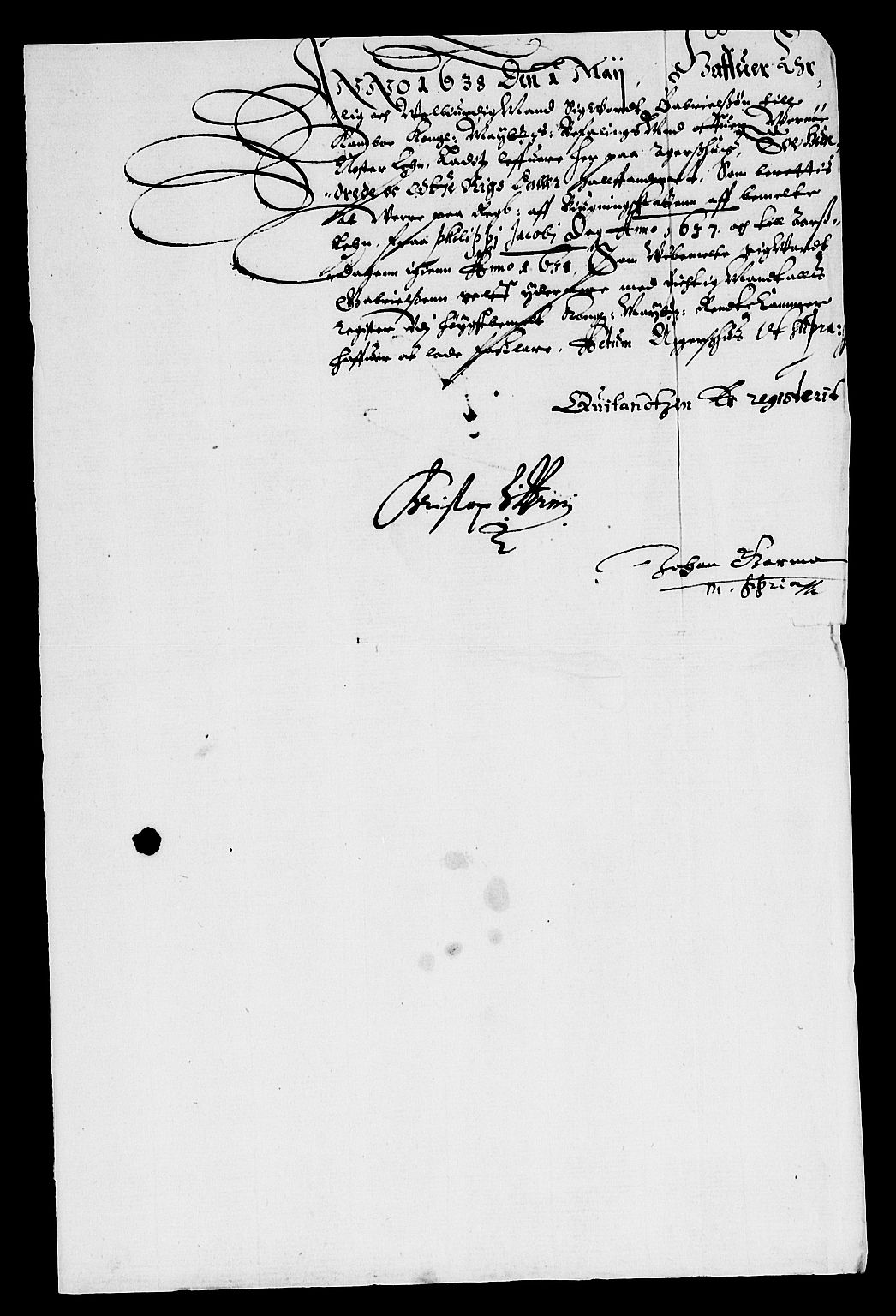 Rentekammeret inntil 1814, Reviderte regnskaper, Lensregnskaper, AV/RA-EA-5023/R/Rb/Rbg/L0004: Verne kloster len, 1635-1639