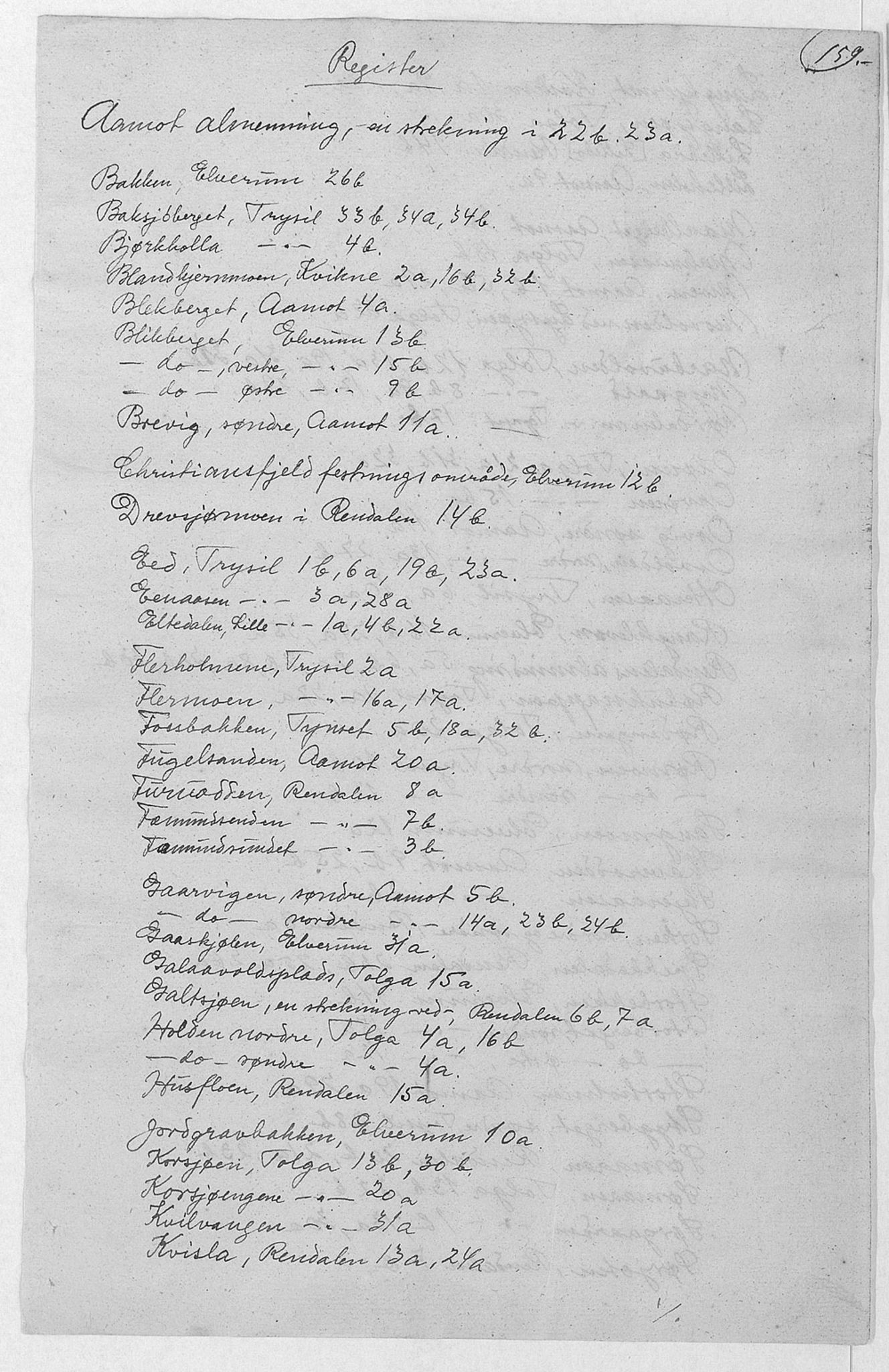 Østerdalen fogderi, AV/SAH-FOGDH-006/F/Fb/L0001: Bygselsprotokoll, 1765-1822, s. 159
