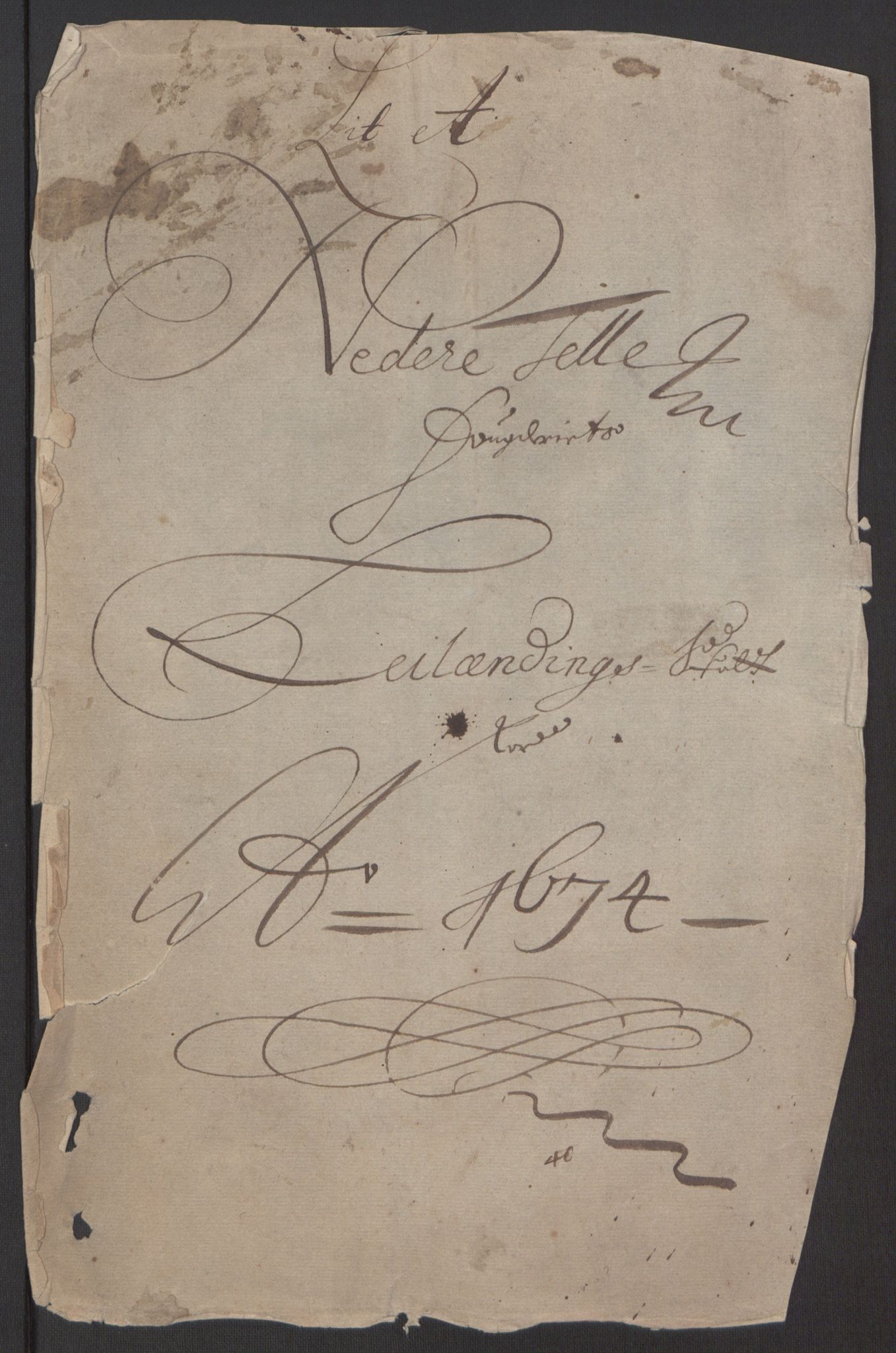 Rentekammeret inntil 1814, Reviderte regnskaper, Fogderegnskap, AV/RA-EA-4092/R35/L2061: Fogderegnskap Øvre og Nedre Telemark, 1673-1674, s. 8