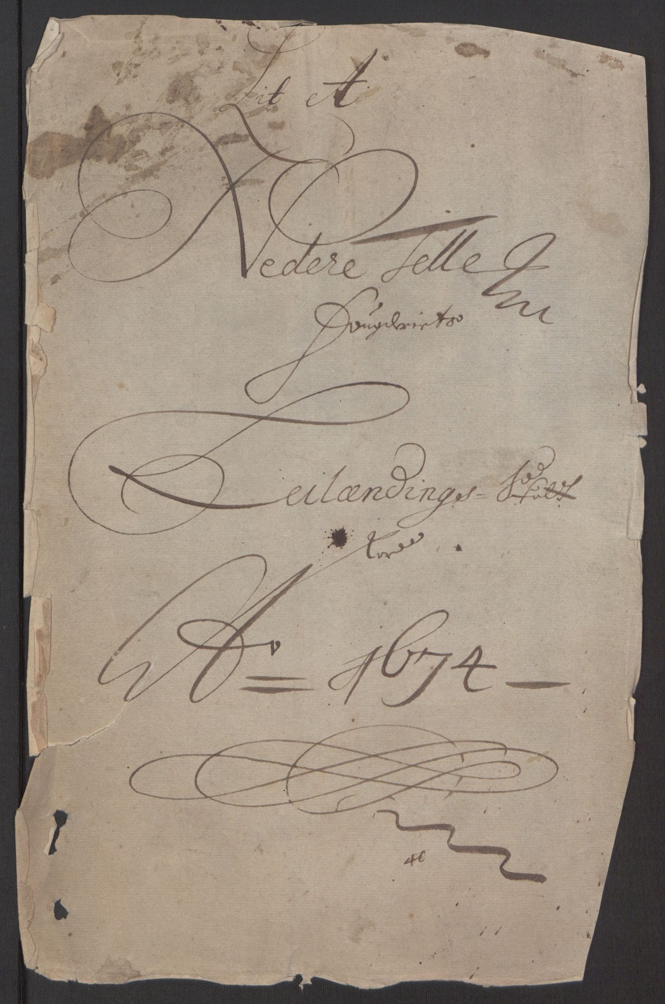 Rentekammeret inntil 1814, Reviderte regnskaper, Fogderegnskap, RA/EA-4092/R35/L2061: Fogderegnskap Øvre og Nedre Telemark, 1673-1674, s. 8