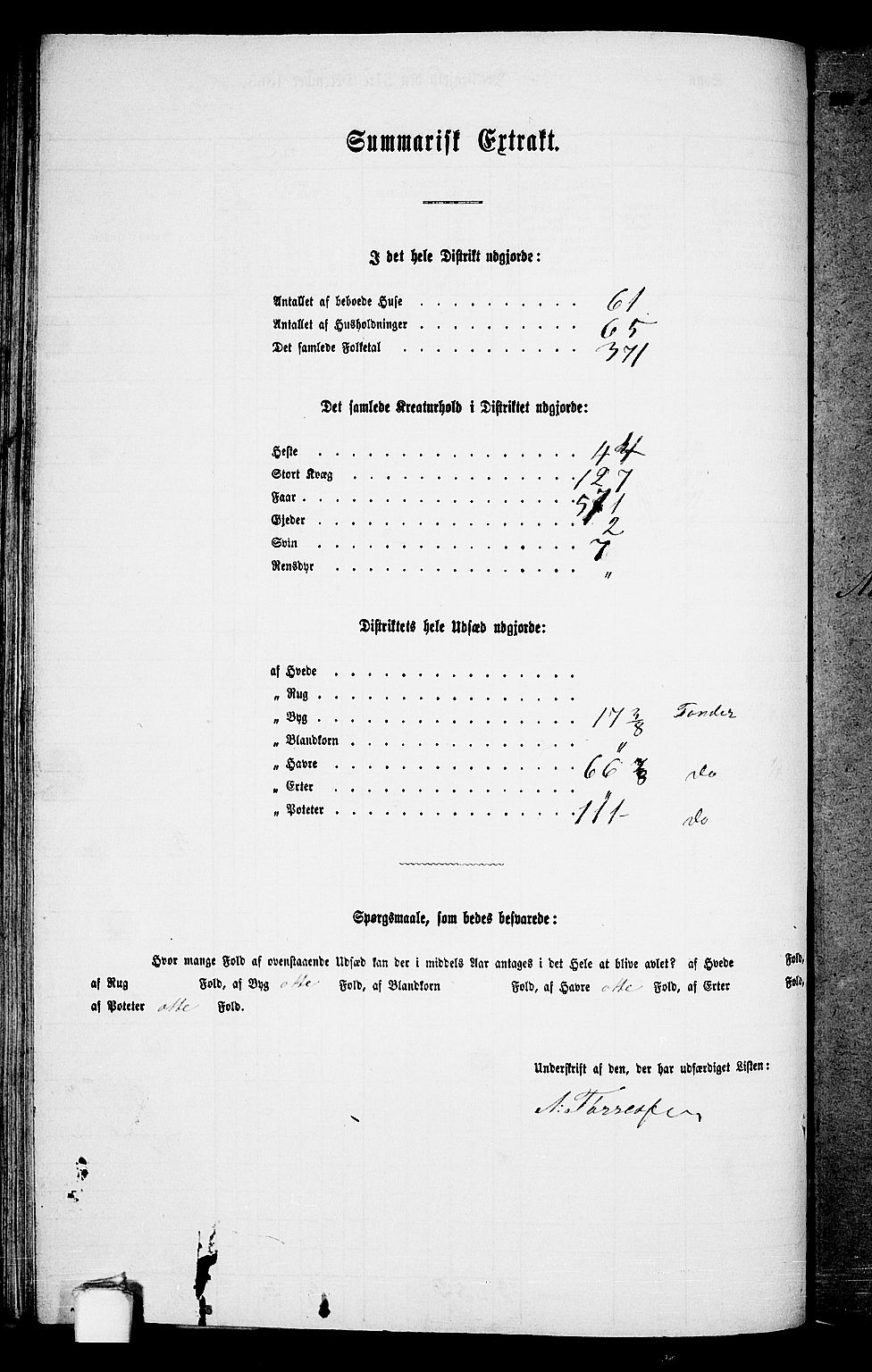 RA, Folketelling 1865 for 1150P Skudenes prestegjeld, 1865, s. 80