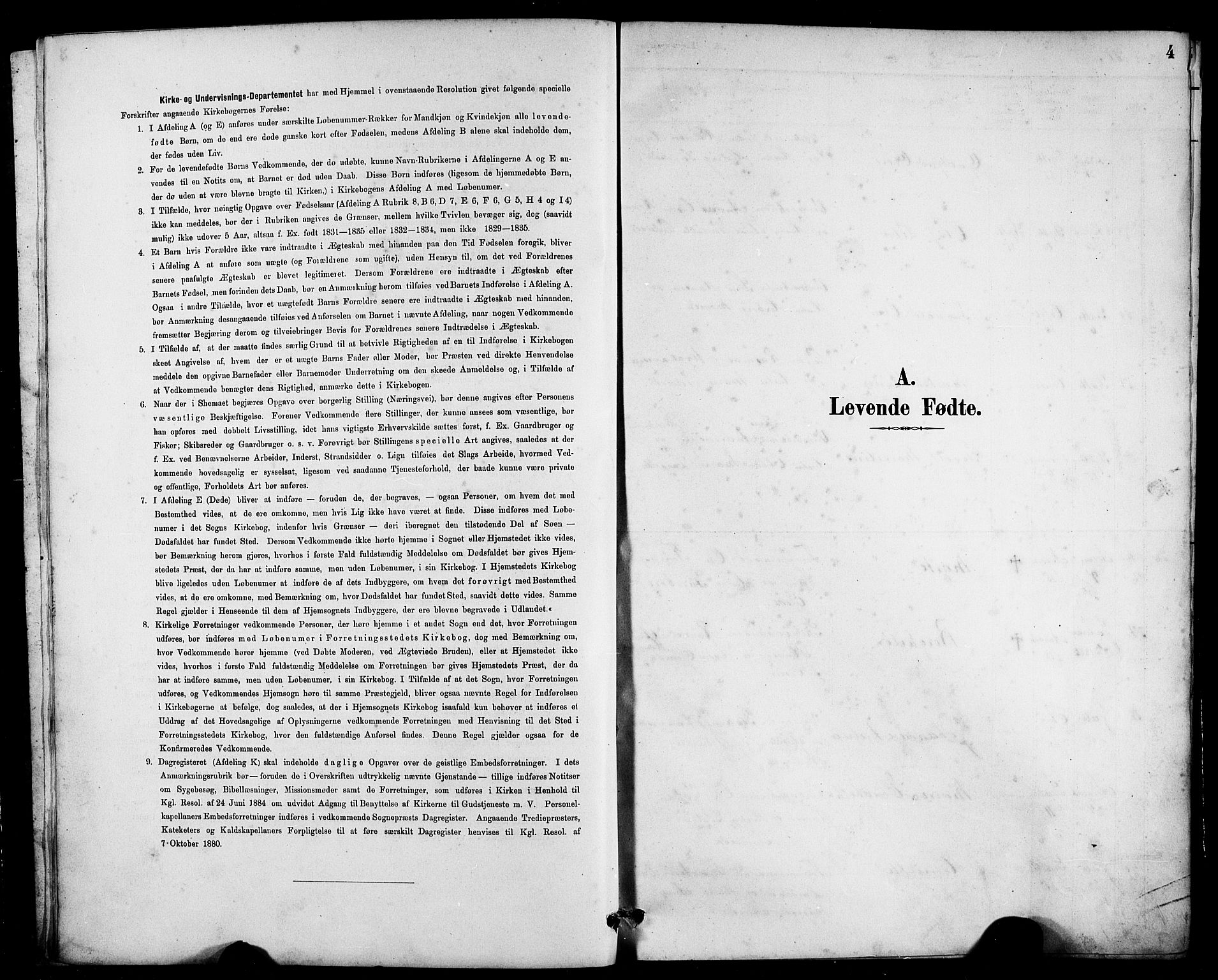 Laksevåg Sokneprestembete, SAB/A-76501/H/Ha/Hab/Haba/L0003: Klokkerbok nr. A 3, 1887-1899, s. 4