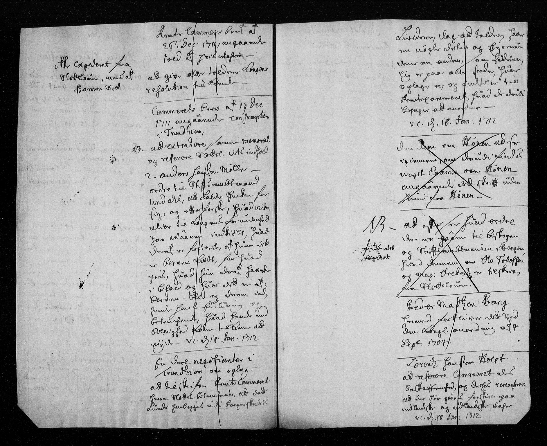 Stattholderembetet 1572-1771, AV/RA-EA-2870/Aa/L0004: Konsept til voteringsprotokoll, 1712, s. 11