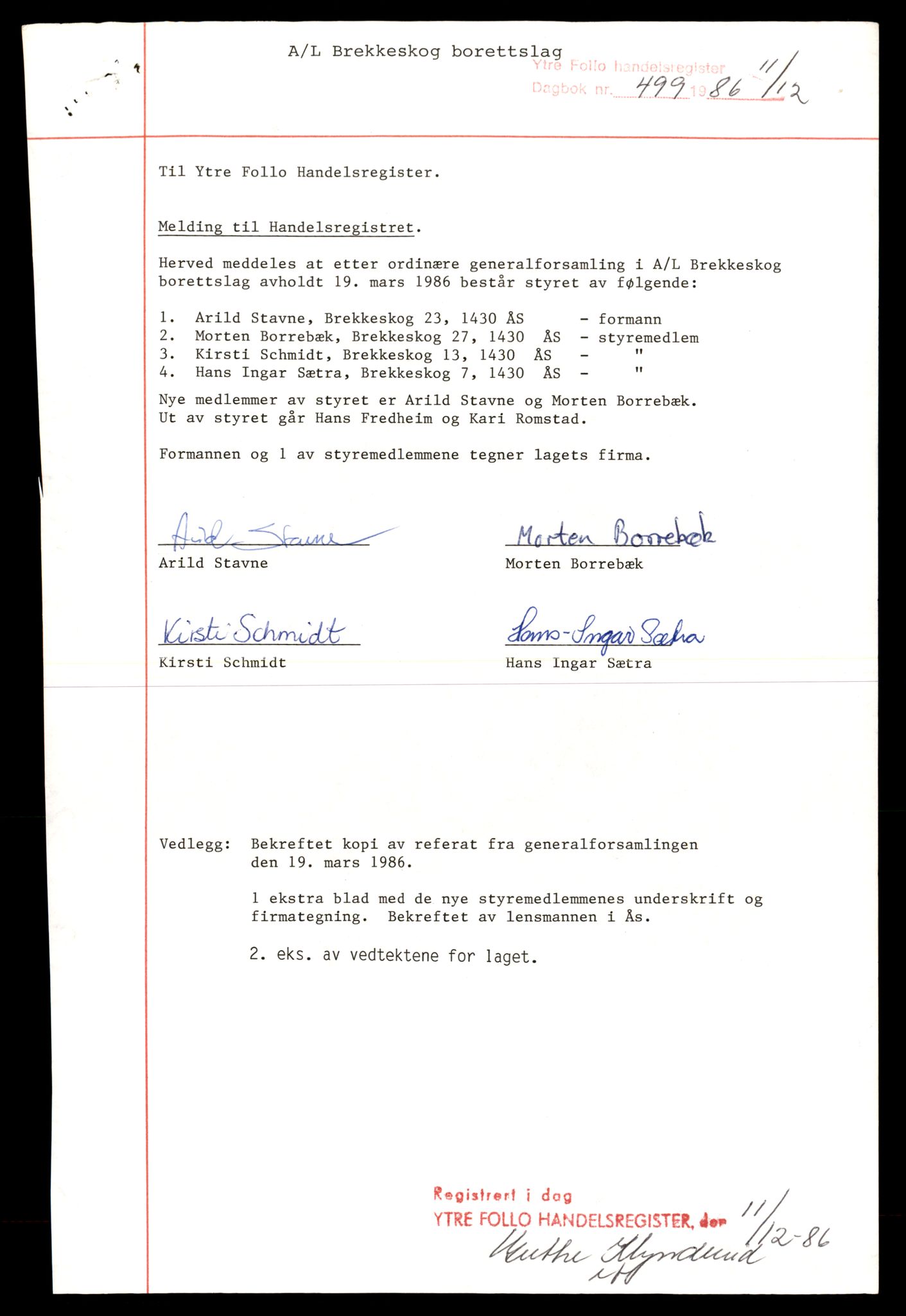 Indre Follo tingrett, SAT/A-10086/K/Kb/Kbc/L0011: Ansvarlig selskap, B - Å, 1944-1990, s. 7