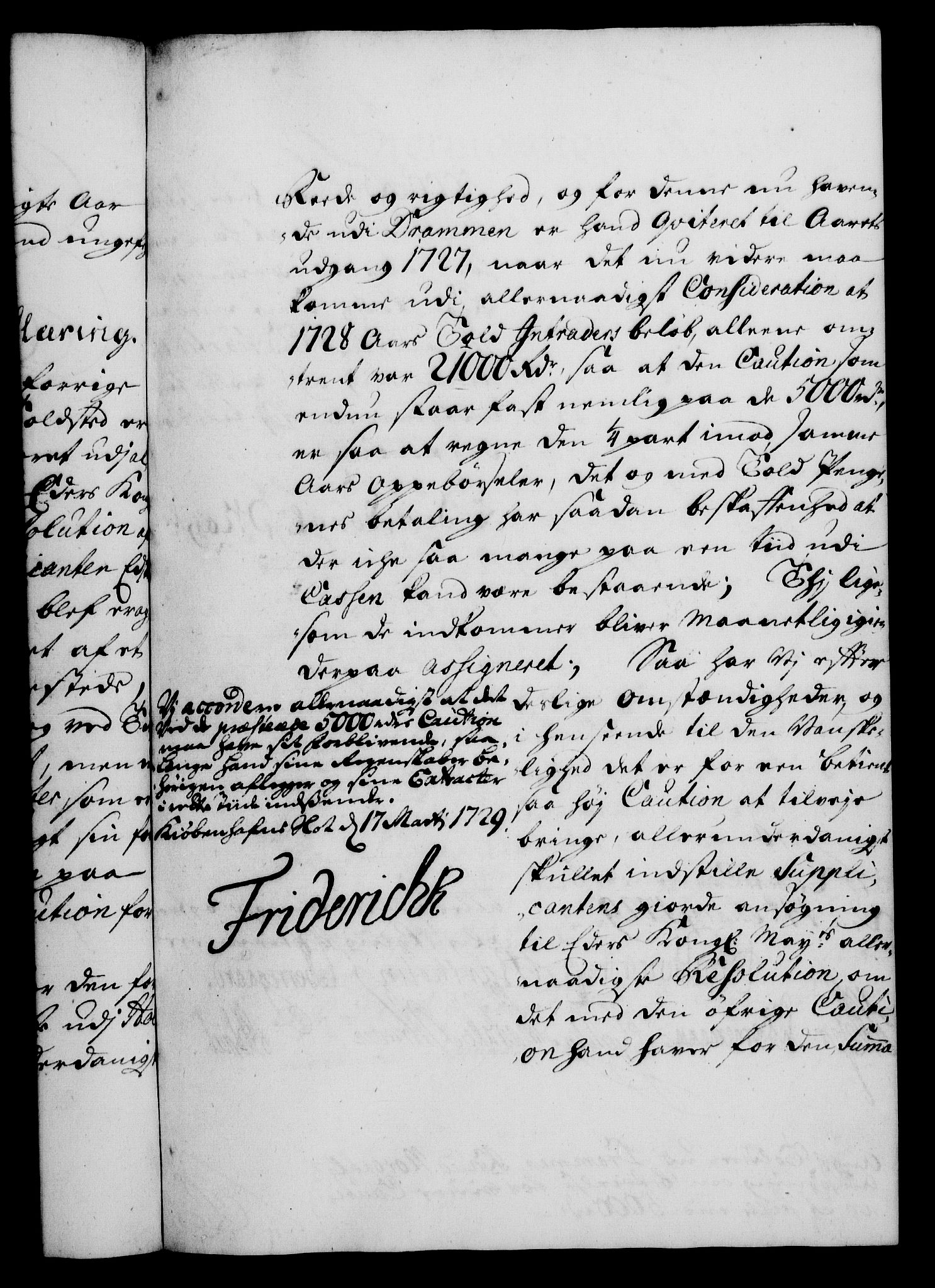 Rentekammeret, Kammerkanselliet, AV/RA-EA-3111/G/Gf/Gfa/L0012: Norsk relasjons- og resolusjonsprotokoll (merket RK 52.12), 1729, s. 196
