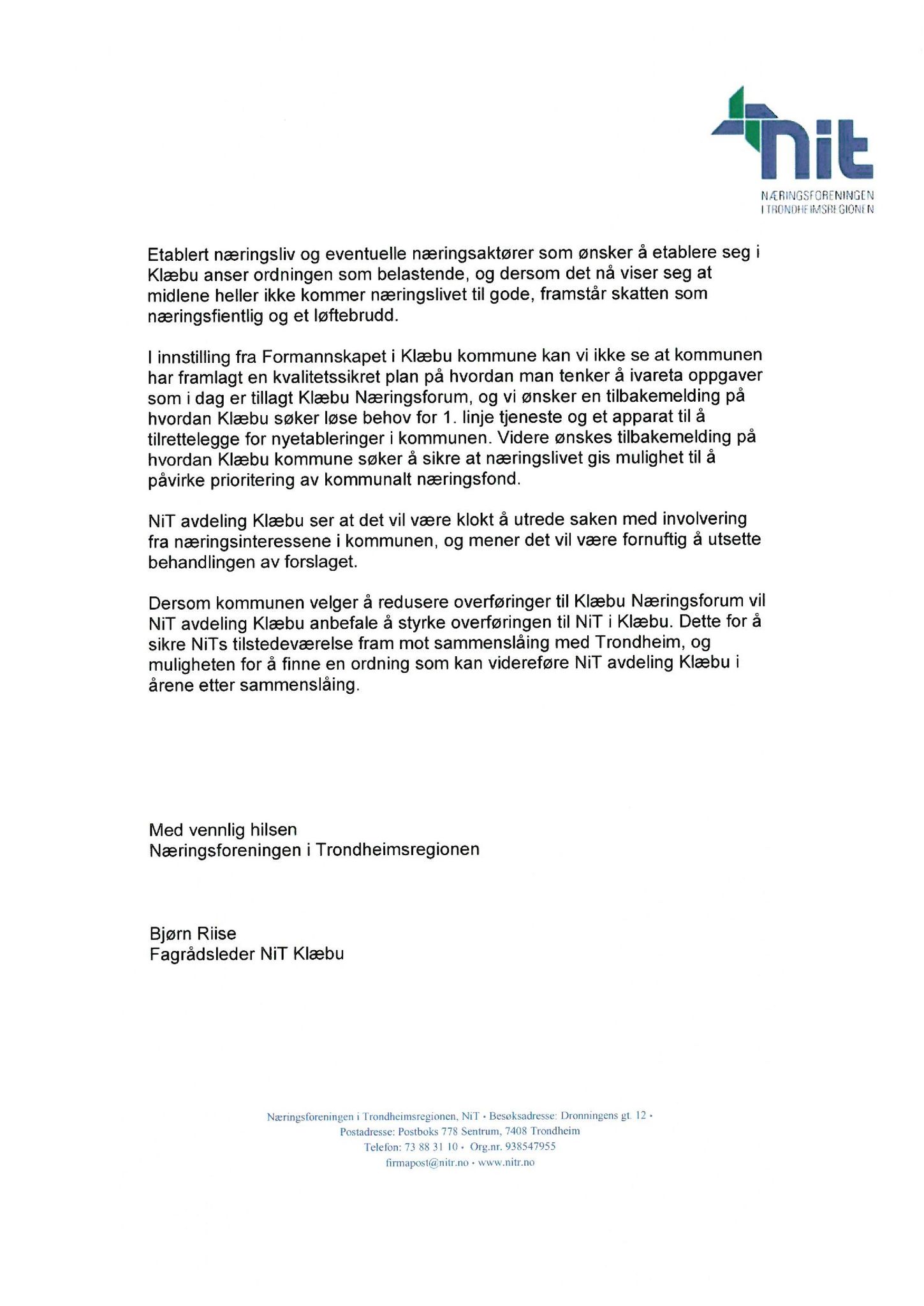 Klæbu Kommune, TRKO/KK/05-UOm/L008: Utvalg for omsorg - Møtedokumenter, 2017, s. 74