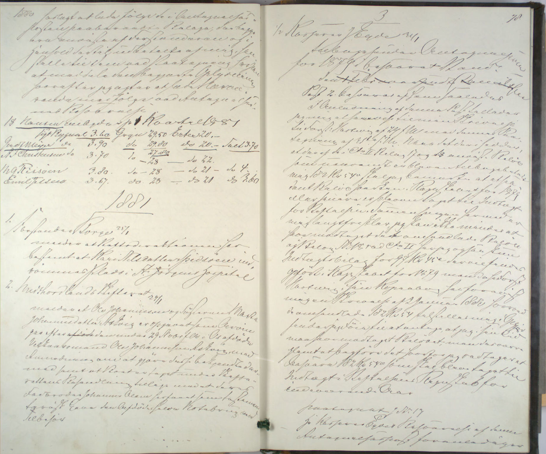 Lepraarkiver - Pleiestiftelsen for spedalske no.1, AV/SAB-A-60601/B.c/L0001: Journal, 1857-1882, s. 77b-78a