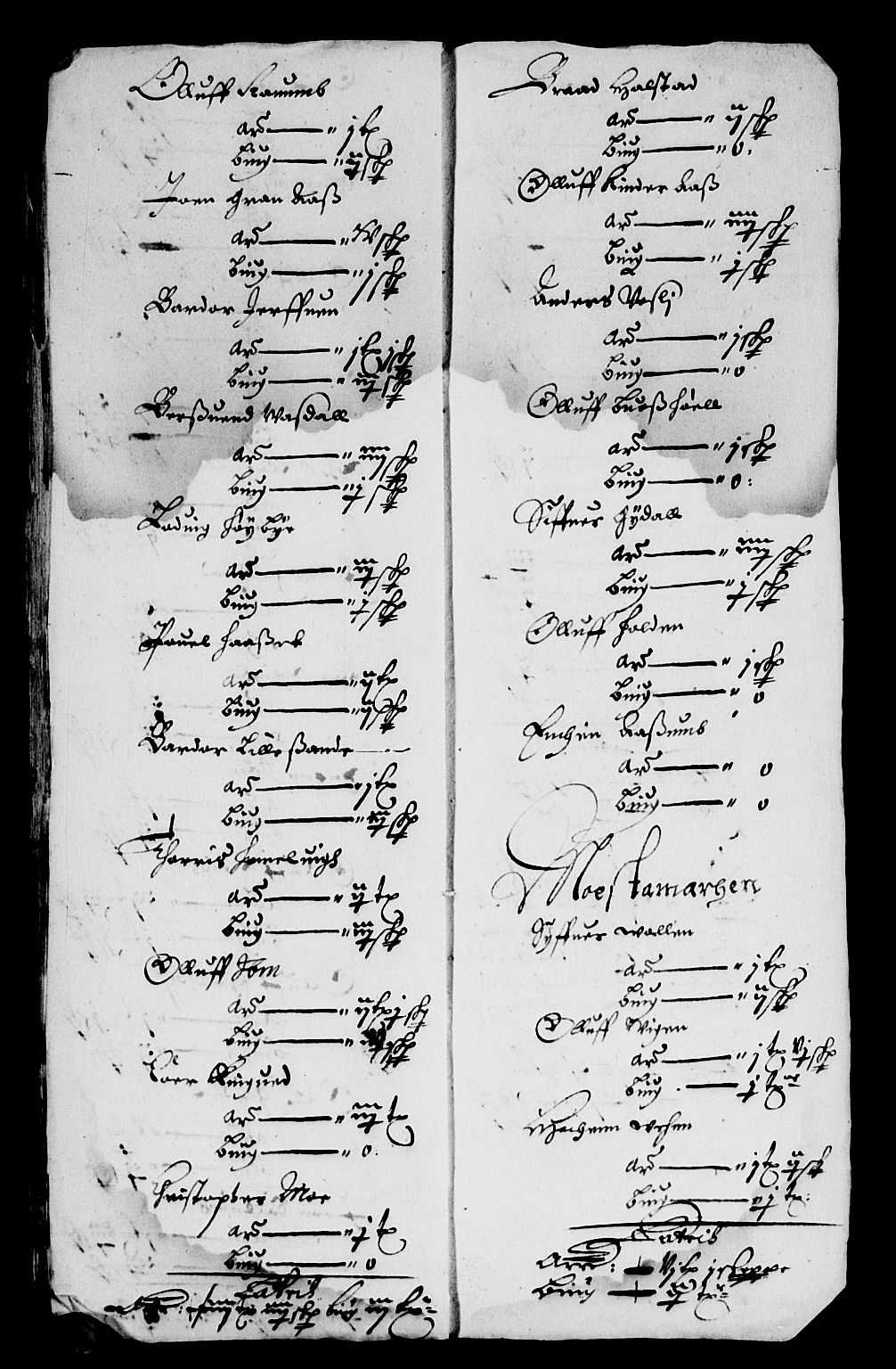 Rentekammeret inntil 1814, Reviderte regnskaper, Lensregnskaper, AV/RA-EA-5023/R/Rb/Rbw/L0145: Trondheim len, 1660-1662