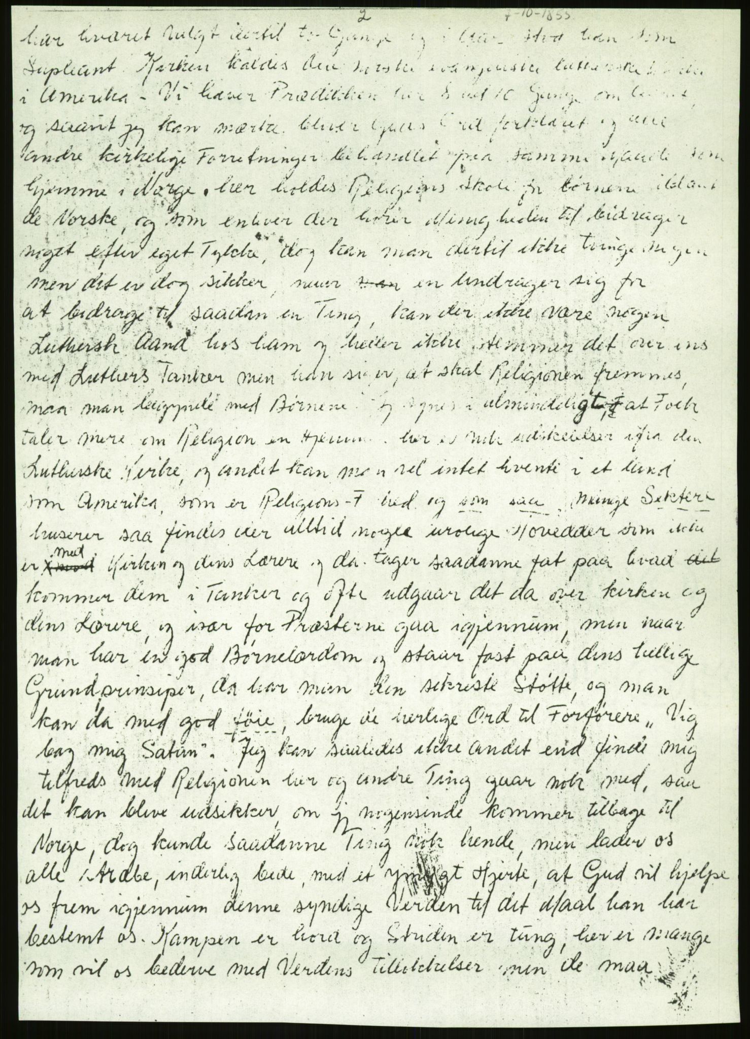 Samlinger til kildeutgivelse, Amerikabrevene, AV/RA-EA-4057/F/L0026: Innlån fra Aust-Agder: Aust-Agder-Arkivet - Erickson, 1838-1914, s. 77