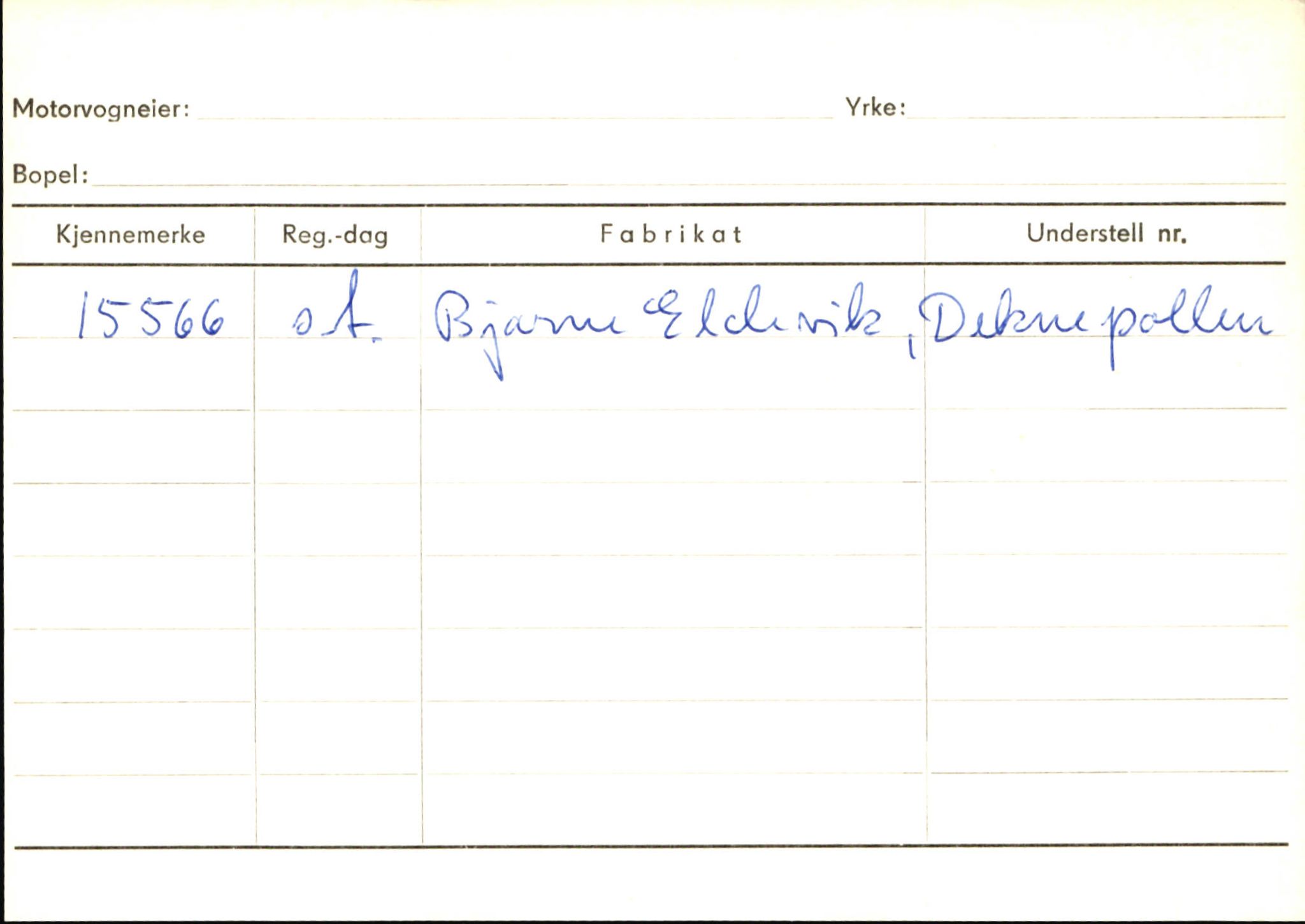 Statens vegvesen, Sogn og Fjordane vegkontor, SAB/A-5301/4/F/L0145: Registerkort Vågsøy S-Å. Årdal I-P, 1945-1975, s. 831