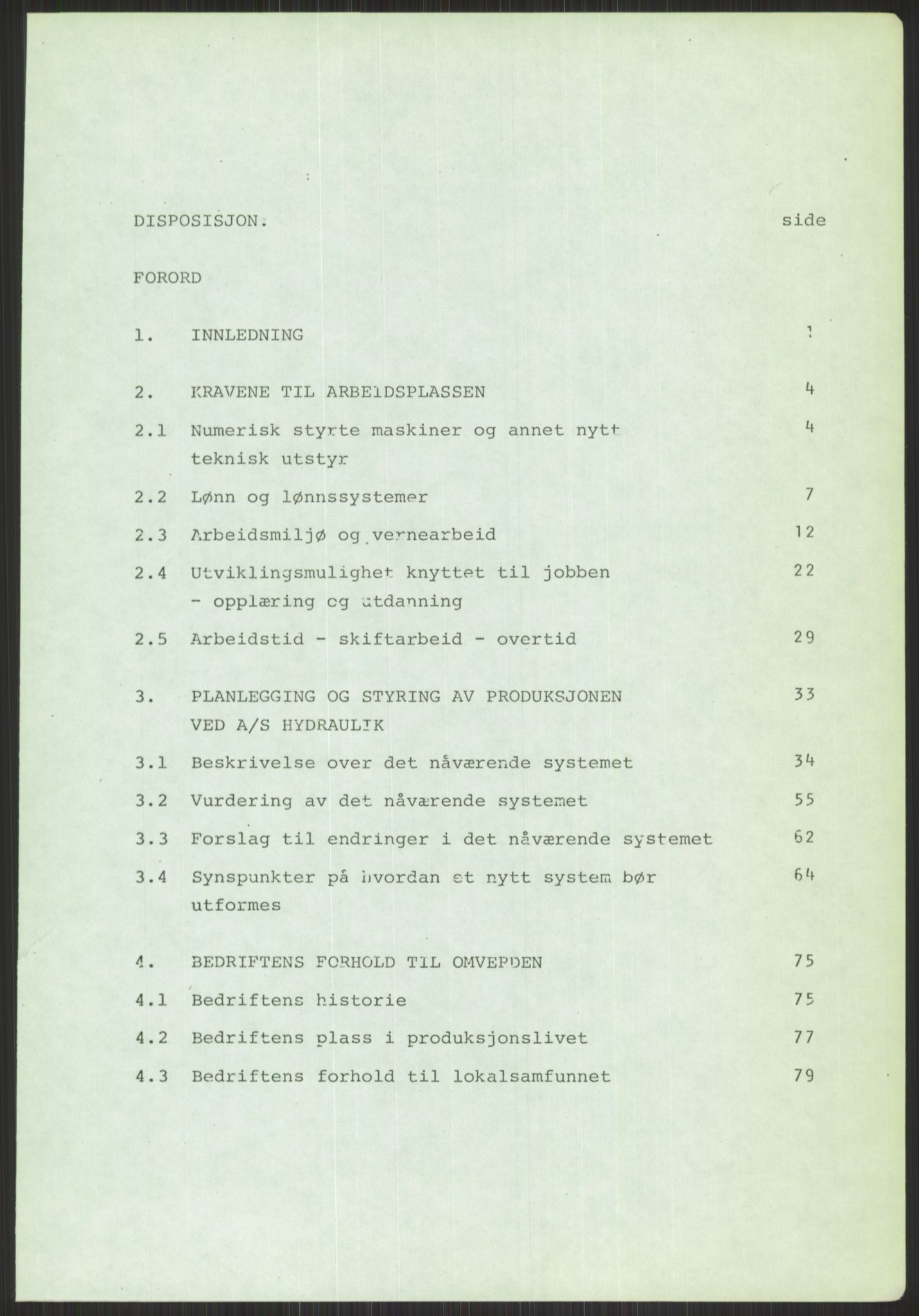 Nygaard, Kristen, AV/RA-PA-1398/F/Fi/L0019: Fagbevegelse, demokrati, Jern- og Metallprosjektet, 1970-2002, s. 799