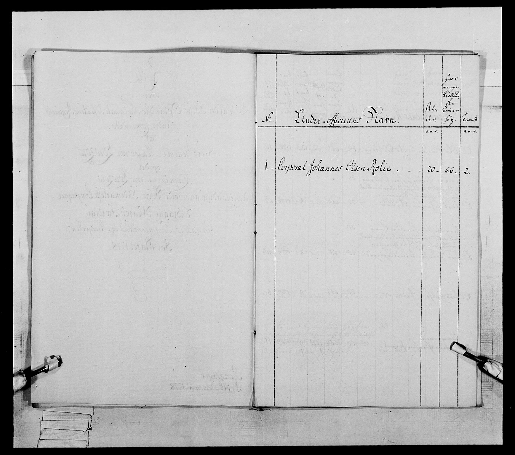 Generalitets- og kommissariatskollegiet, Det kongelige norske kommissariatskollegium, AV/RA-EA-5420/E/Eh/L0059: 1. Opplandske nasjonale infanteriregiment, 1775-1783, s. 353