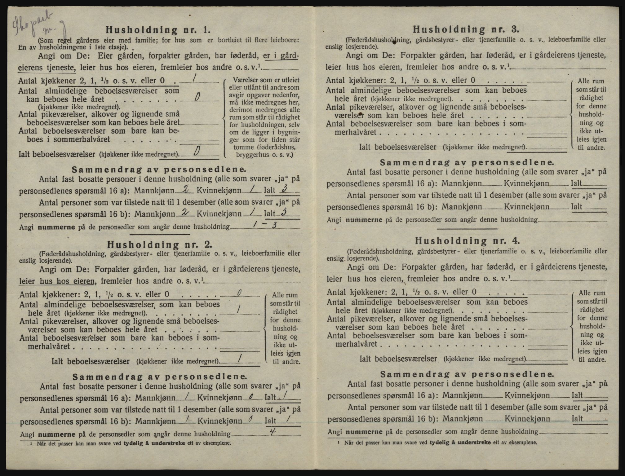 SAO, Folketelling 1920 for 0117 Idd herred, 1920, s. 1931