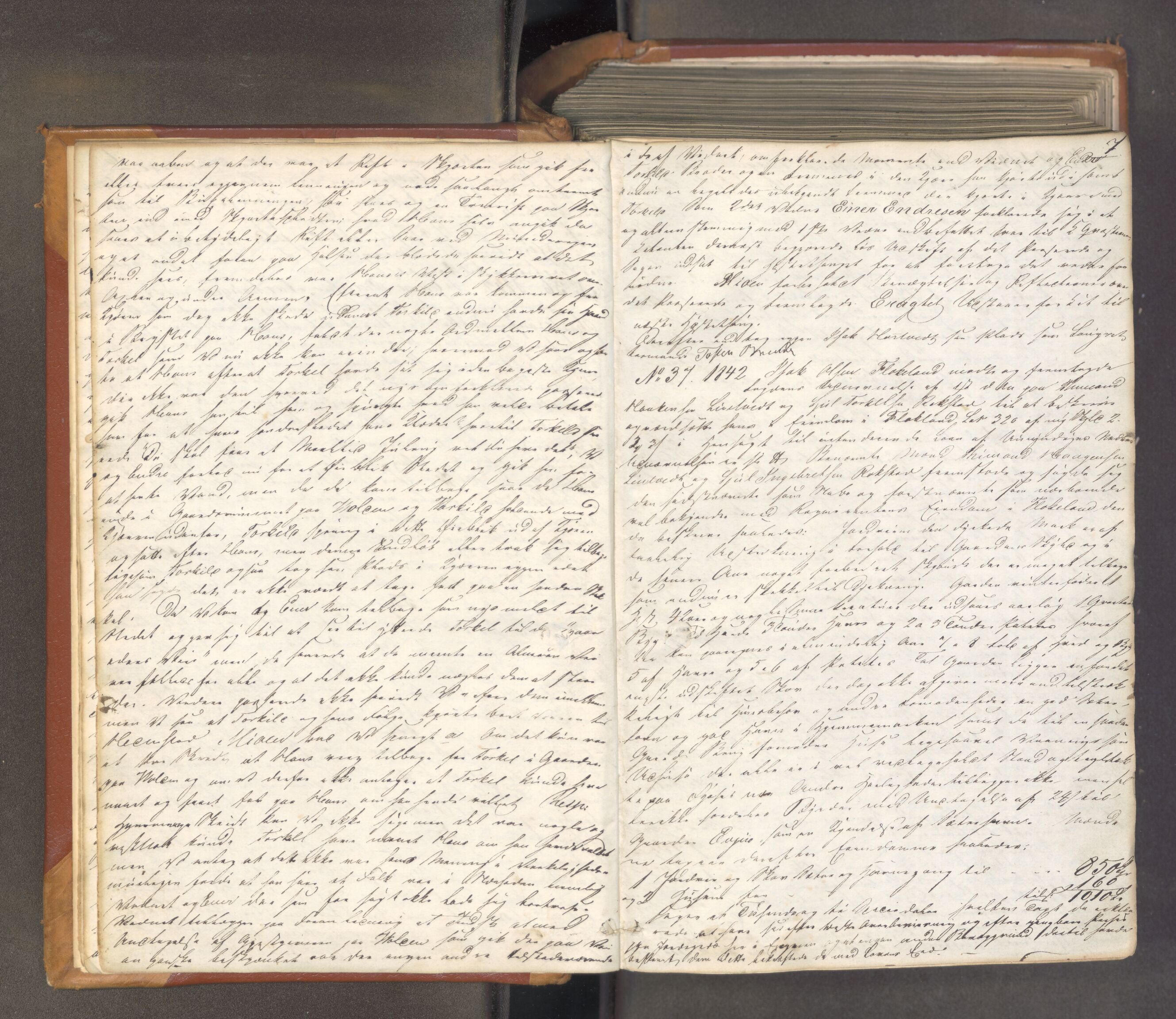 Numedal og Sandsvær sorenskriveri, AV/SAKO-A-128/F/Fa/Faa/L0104: Tingbok for Sandsvær, 1842-1849