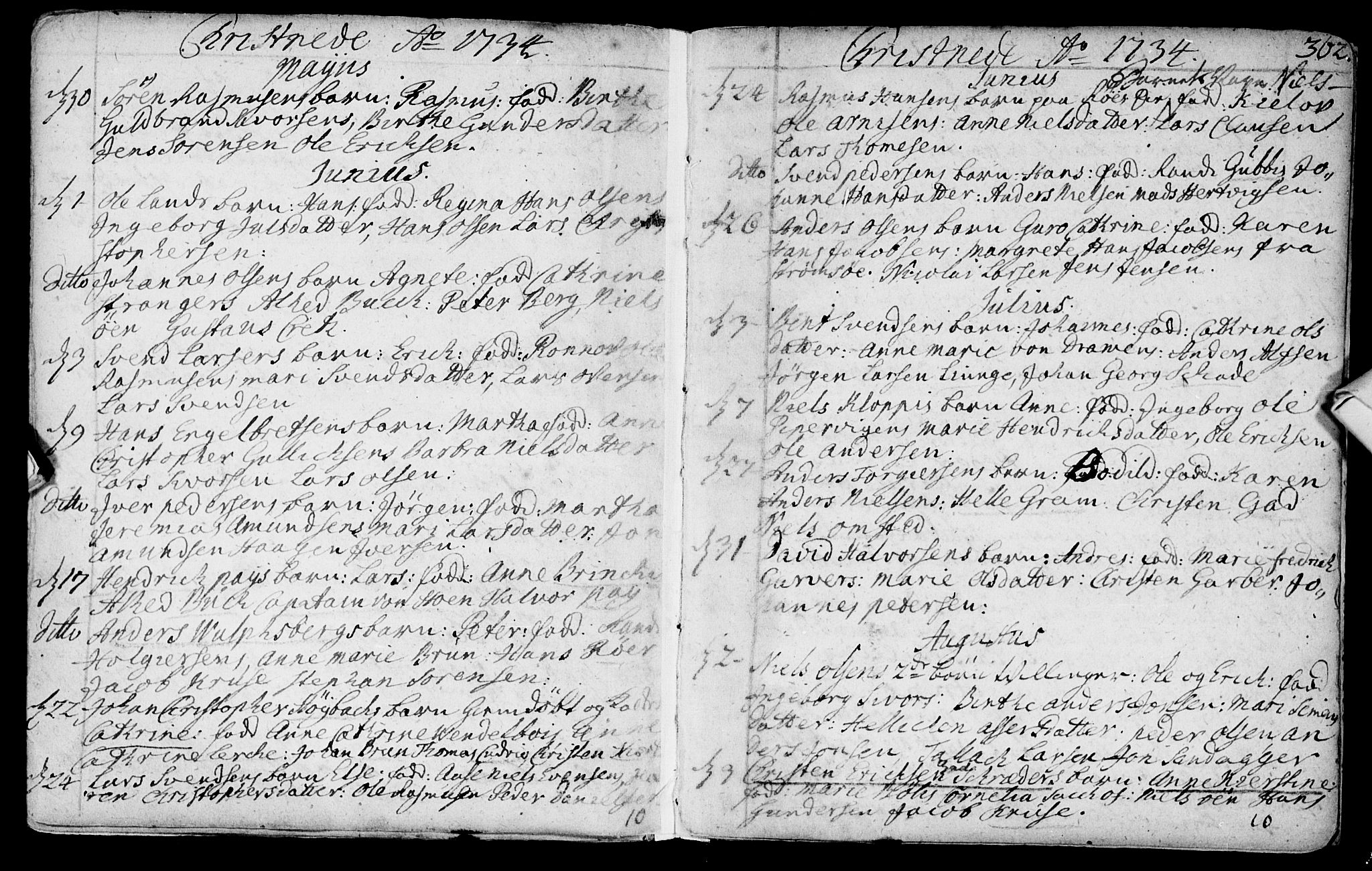 Bragernes kirkebøker, SAKO/A-6/F/Fa/L0003: Ministerialbok nr. I 3, 1706-1734, s. 362