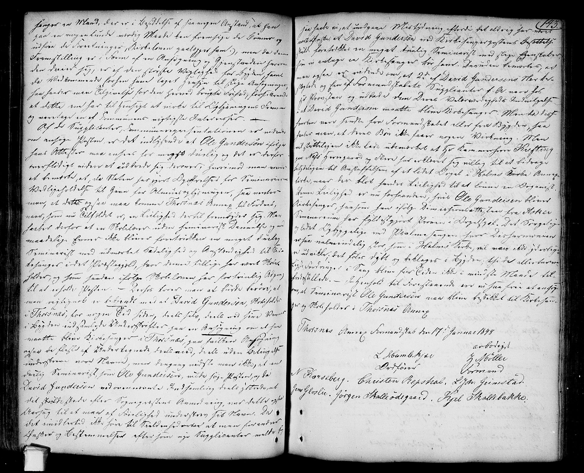 Borge prestekontor Kirkebøker, SAO/A-10903/F/Fa/L0002: Ministerialbok nr. I 2, 1791-1817, s. 143