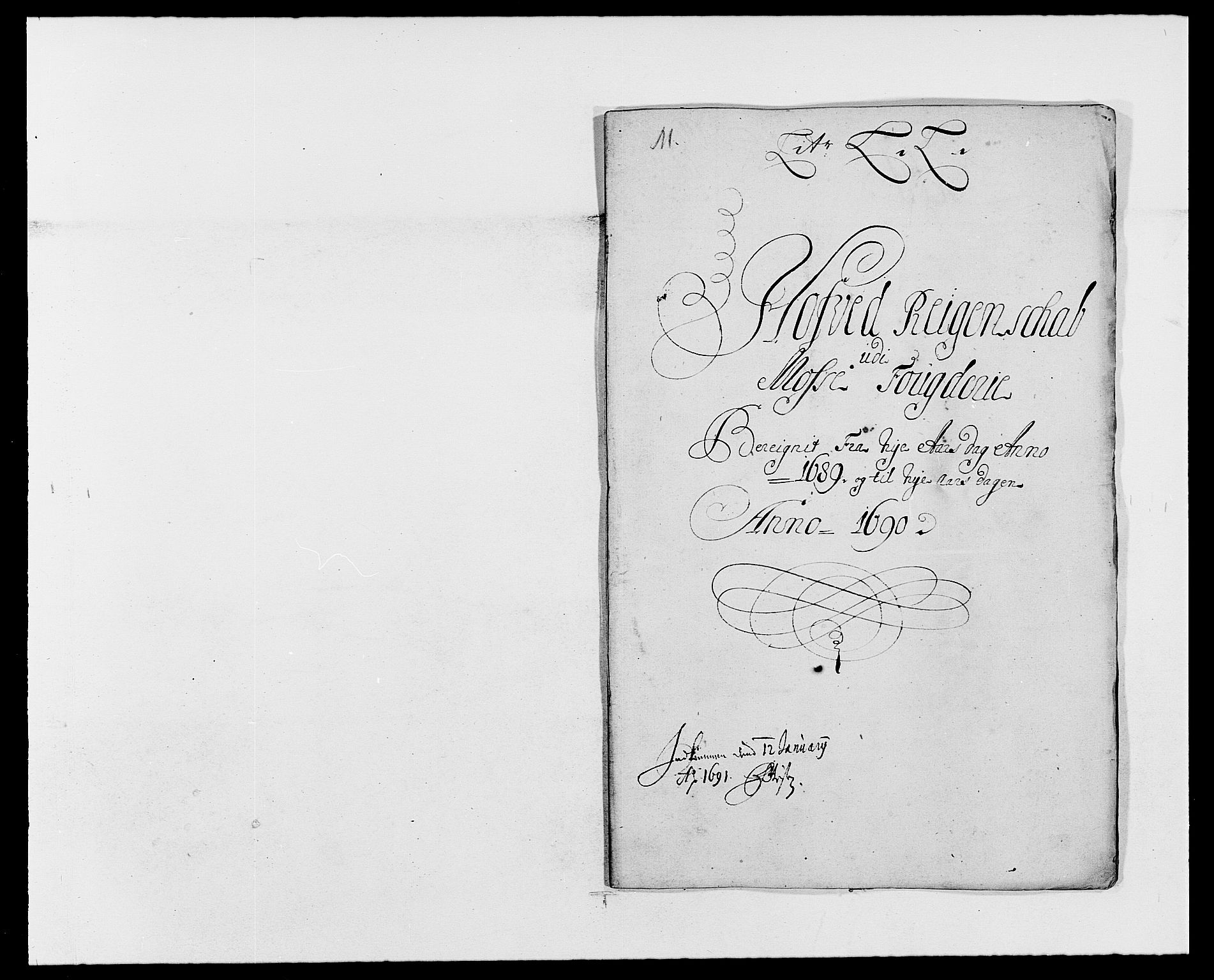 Rentekammeret inntil 1814, Reviderte regnskaper, Fogderegnskap, AV/RA-EA-4092/R02/L0106: Fogderegnskap Moss og Verne kloster, 1688-1691, s. 150