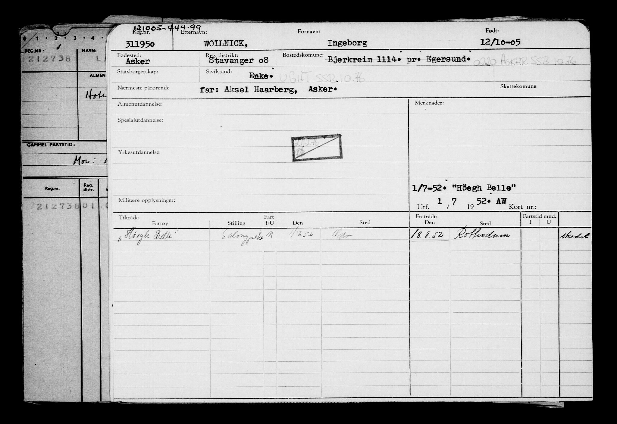 Direktoratet for sjømenn, AV/RA-S-3545/G/Gb/L0061: Hovedkort, 1905, s. 539