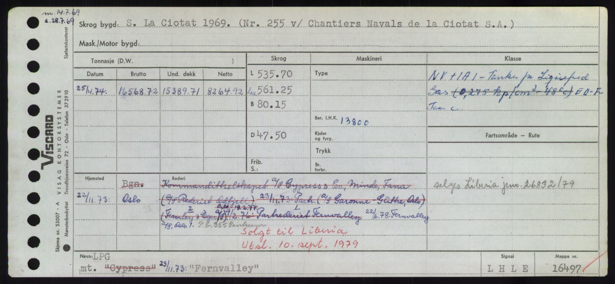 Sjøfartsdirektoratet med forløpere, Skipsmålingen, AV/RA-S-1627/H/Hd/L0010: Fartøy, F-Fjø, s. 439