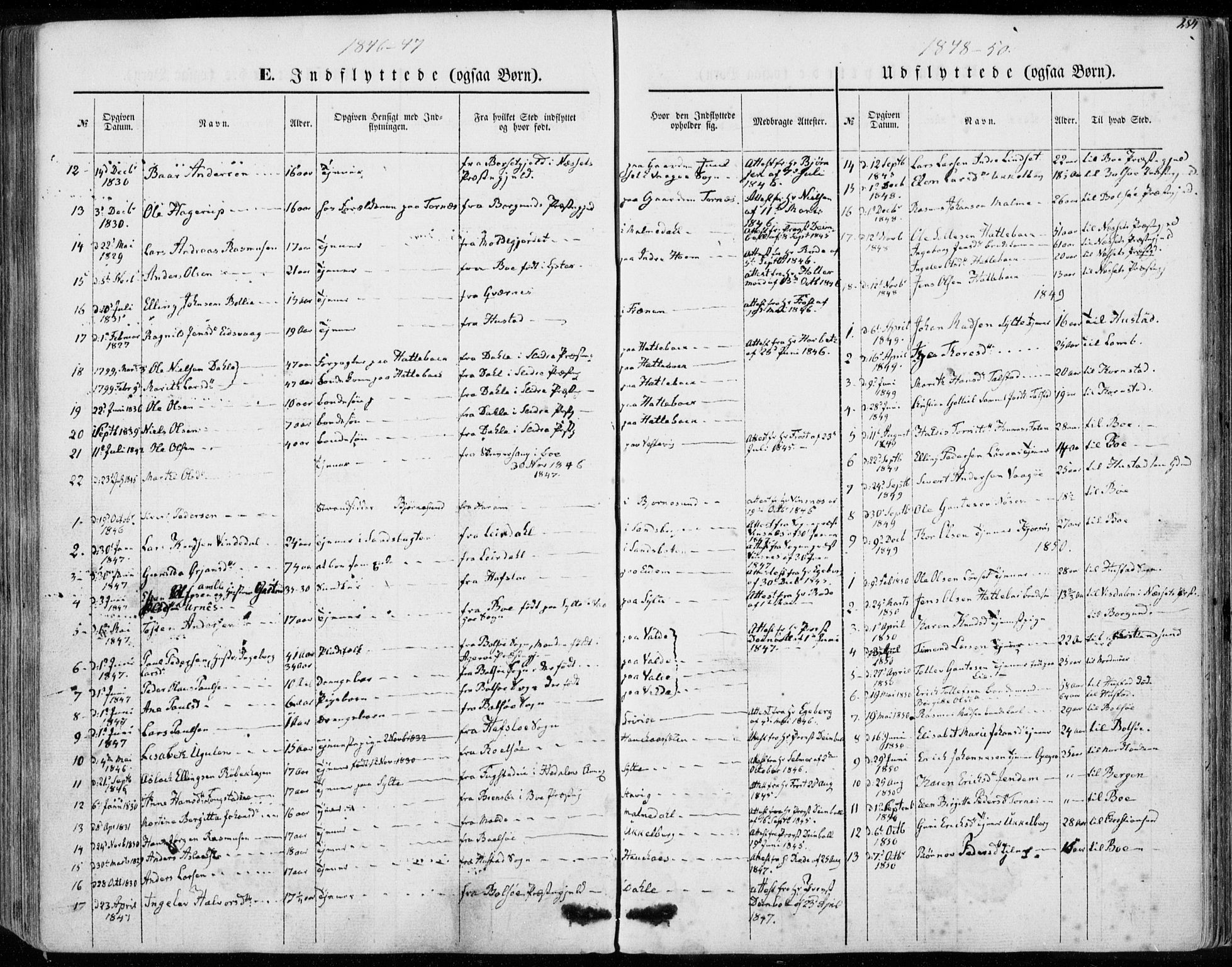 Ministerialprotokoller, klokkerbøker og fødselsregistre - Møre og Romsdal, AV/SAT-A-1454/565/L0748: Ministerialbok nr. 565A02, 1845-1872, s. 284