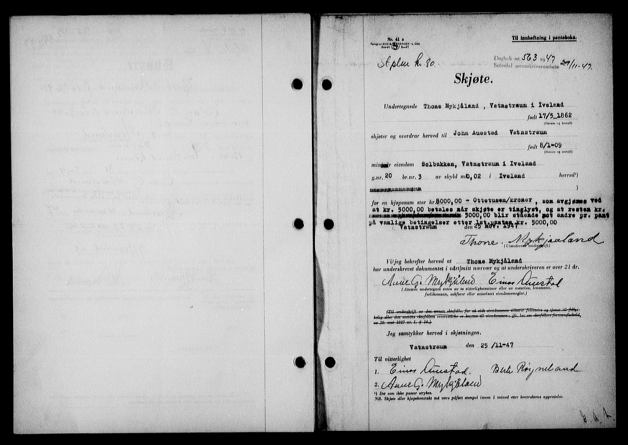 Bilde av skannet dokument: tl20080520380958