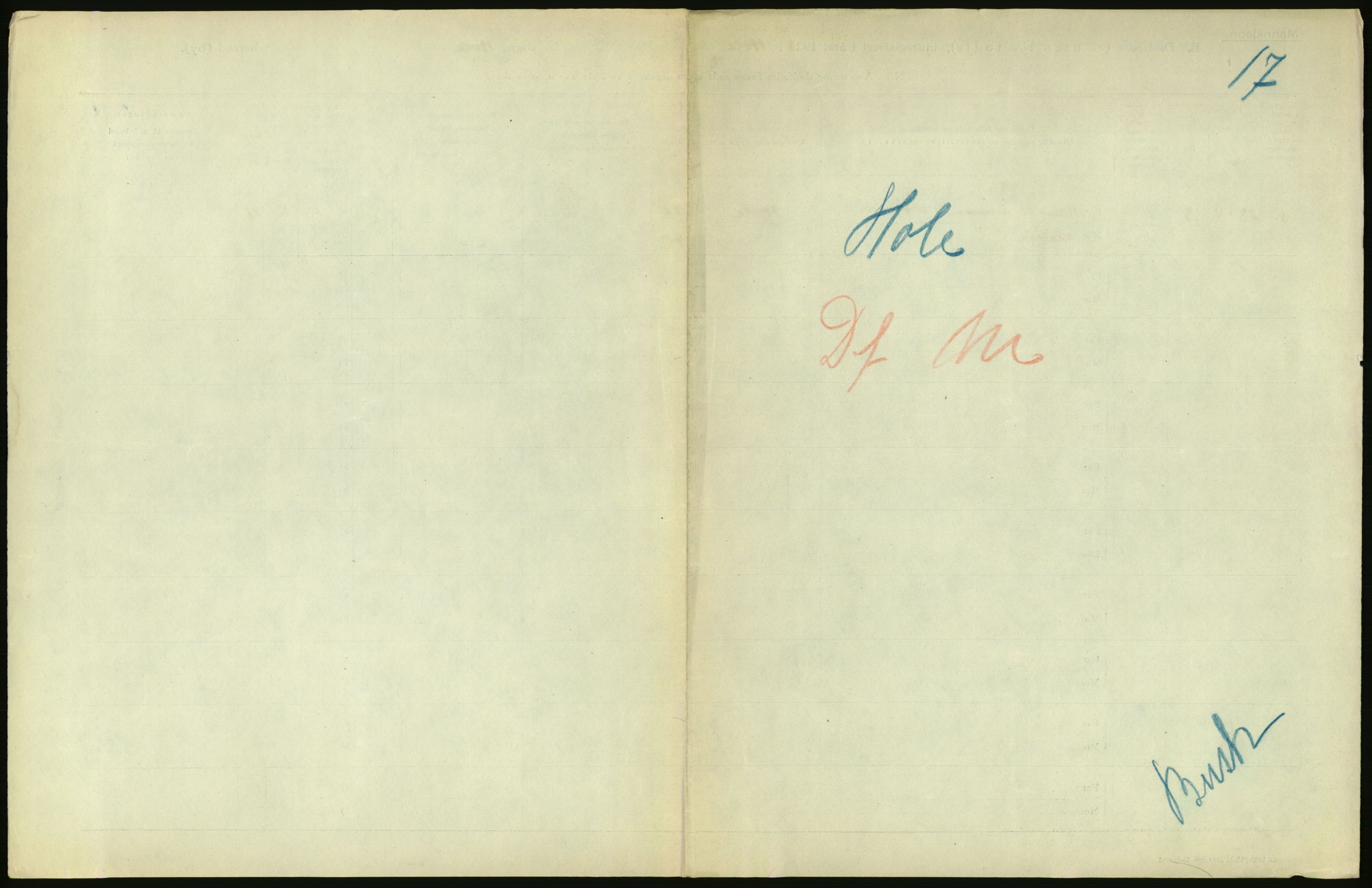 Statistisk sentralbyrå, Sosiodemografiske emner, Befolkning, AV/RA-S-2228/D/Df/Dfc/Dfcc/L0016: Buskerud fylke: Gifte, døde, dødfødte. Bygder og byer., 1923, s. 305