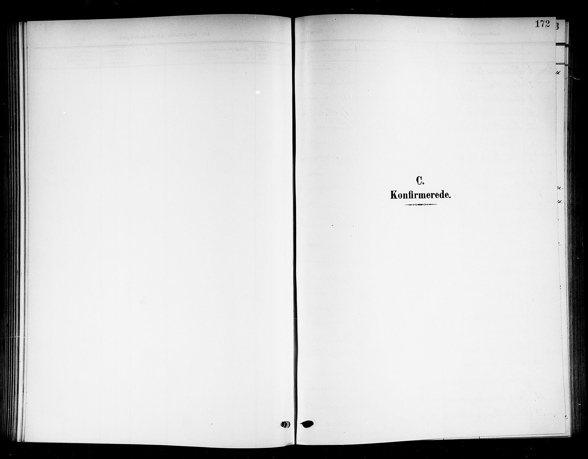 Horten kirkebøker, AV/SAKO-A-348/G/Ga/L0007: Klokkerbok nr. 7, 1905-1915, s. 172