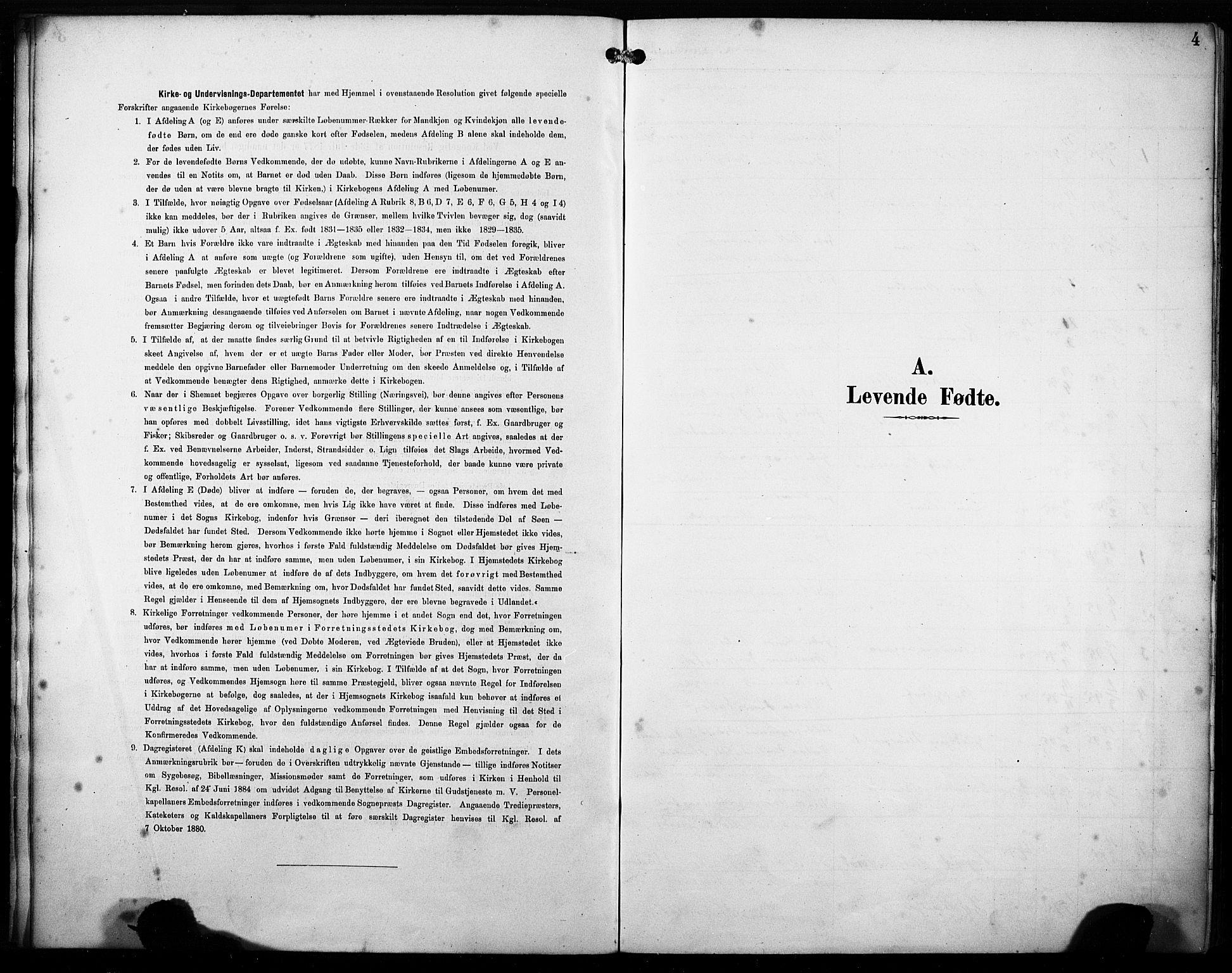 Finnås sokneprestembete, SAB/A-99925/H/Ha/Haa/Haab/L0002: Ministerialbok nr. B 2, 1895-1906, s. 4