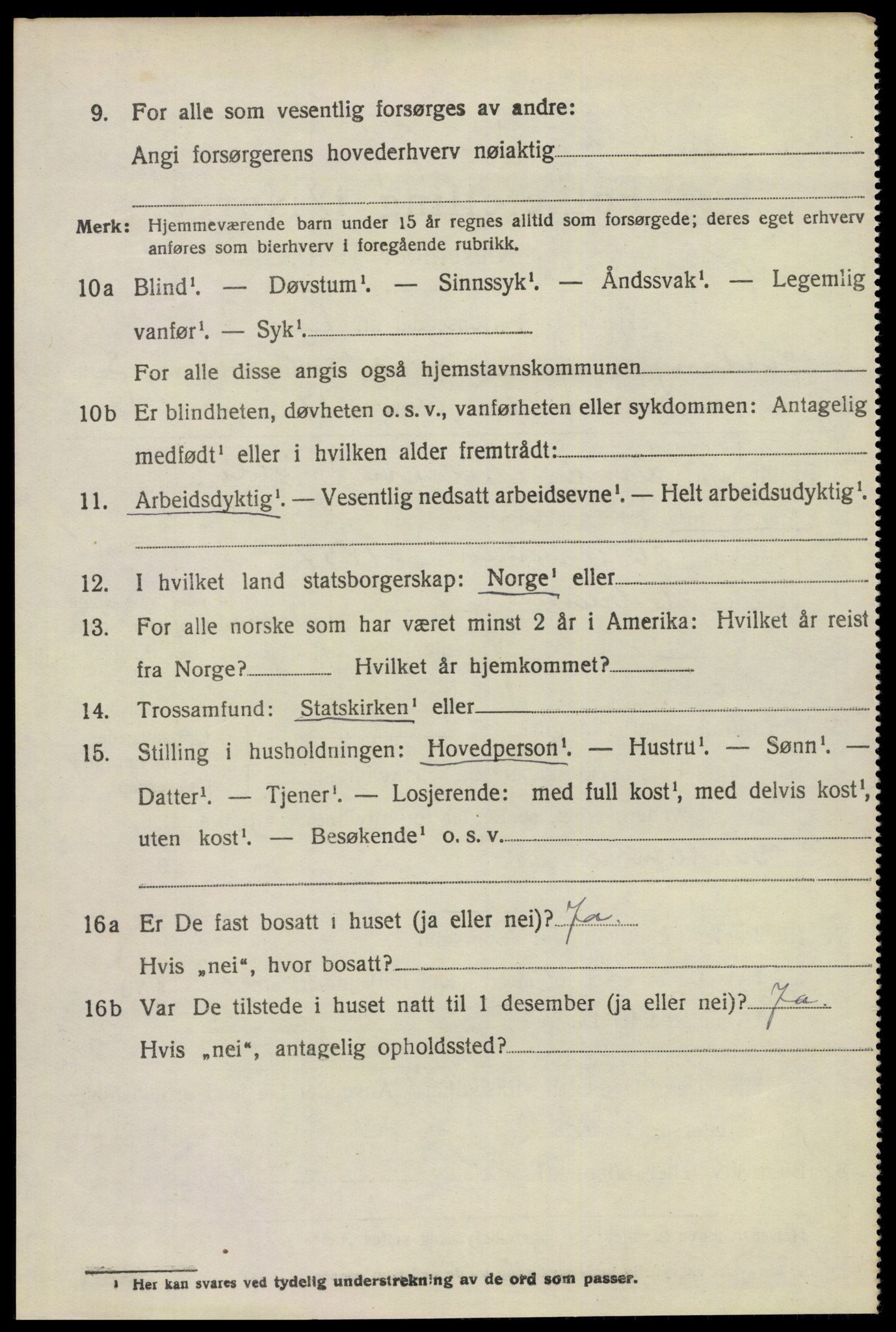 SAKO, Folketelling 1920 for 0813 Eidanger herred, 1920, s. 3359