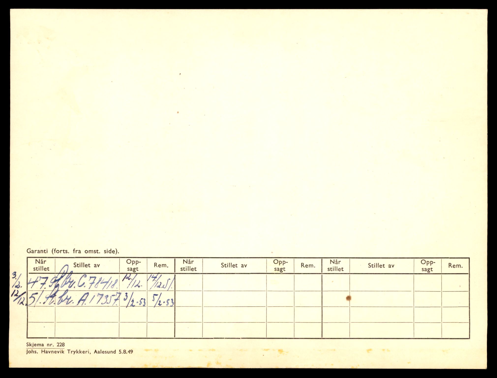 Møre og Romsdal vegkontor - Ålesund trafikkstasjon, AV/SAT-A-4099/F/Fe/L0033: Registreringskort for kjøretøy T 12151 - T 12474, 1927-1998, s. 2984
