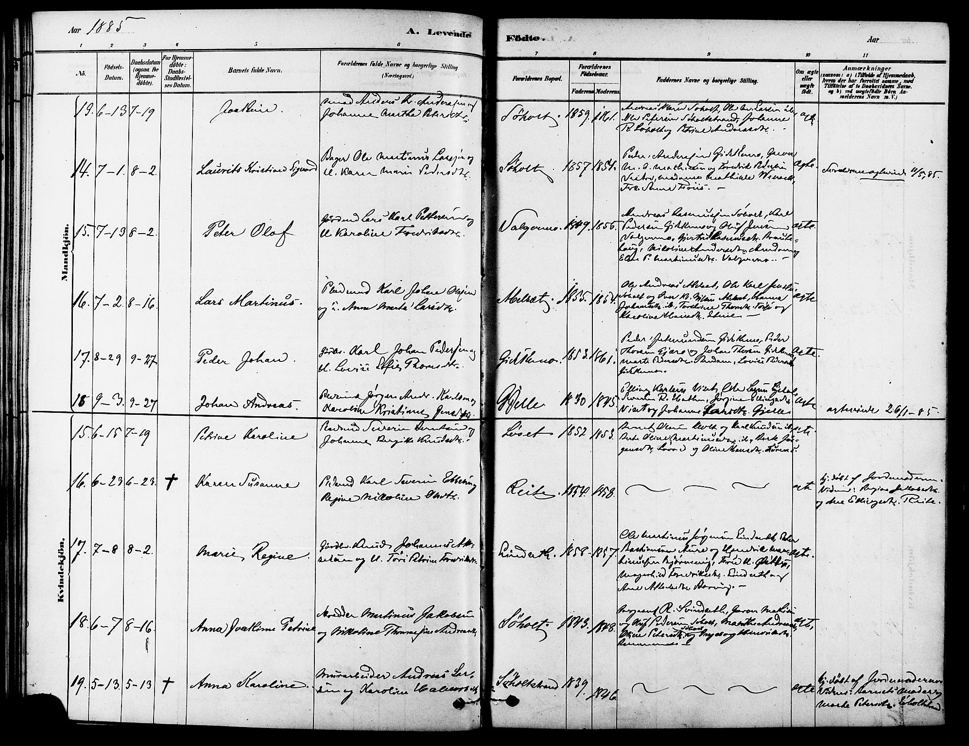 Ministerialprotokoller, klokkerbøker og fødselsregistre - Møre og Romsdal, AV/SAT-A-1454/522/L0315: Ministerialbok nr. 522A10, 1878-1890