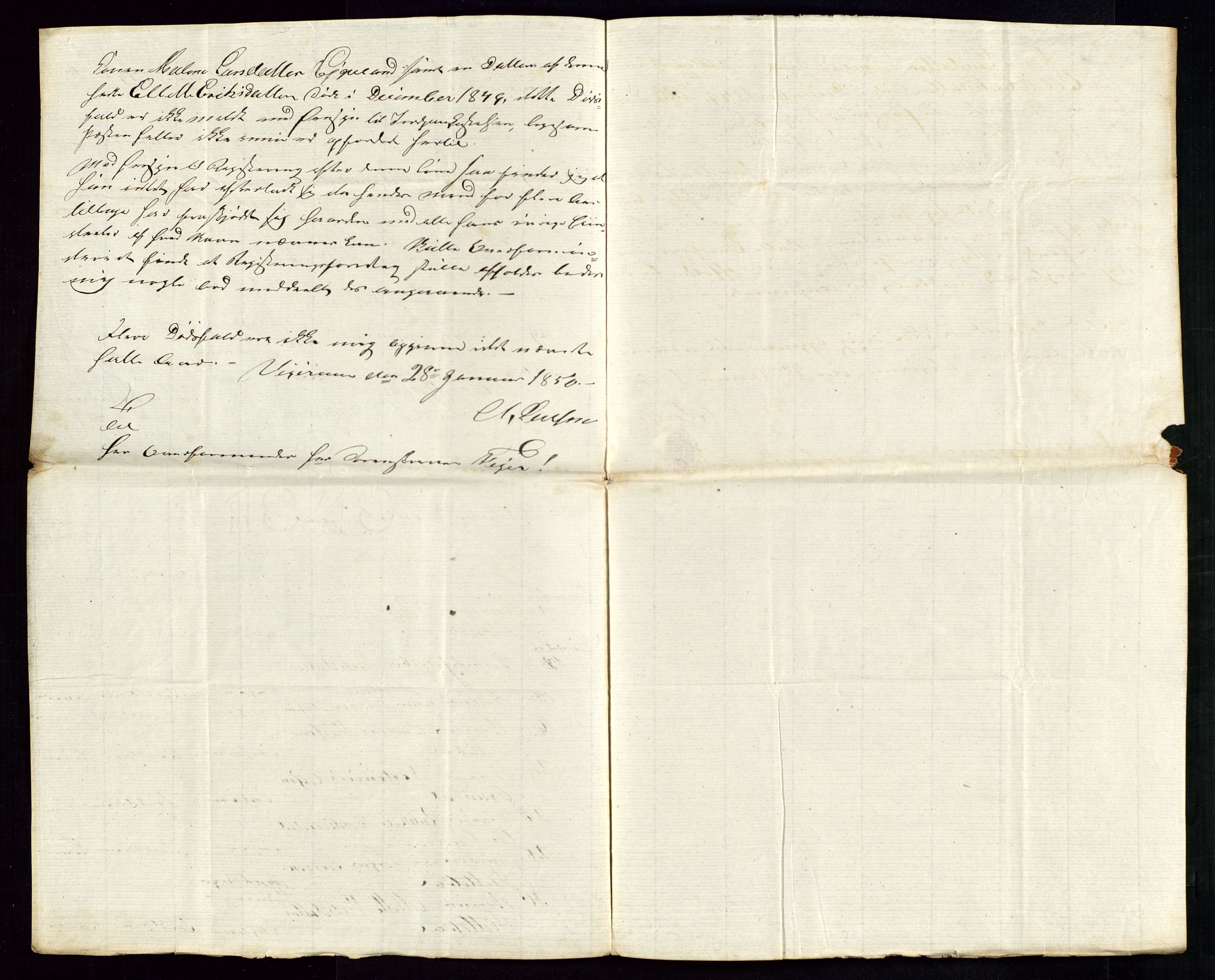 Jæren og Dalane sorenskriveri, AV/SAST-A-100306/5/52AA/L0004: DØDSFALL-LISTER<SKIPREIEVIS>, 1843-1850, s. 24